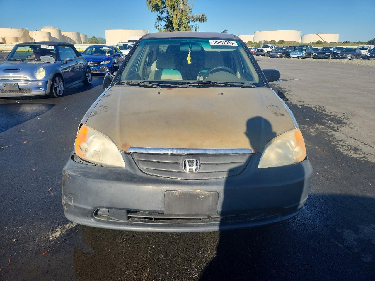 2002 Honda Civic Gold vin: JHMES16572S003119