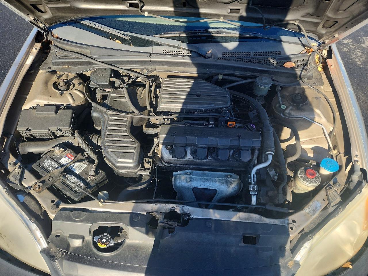 2002 Honda Civic Gold vin: JHMES16572S003119