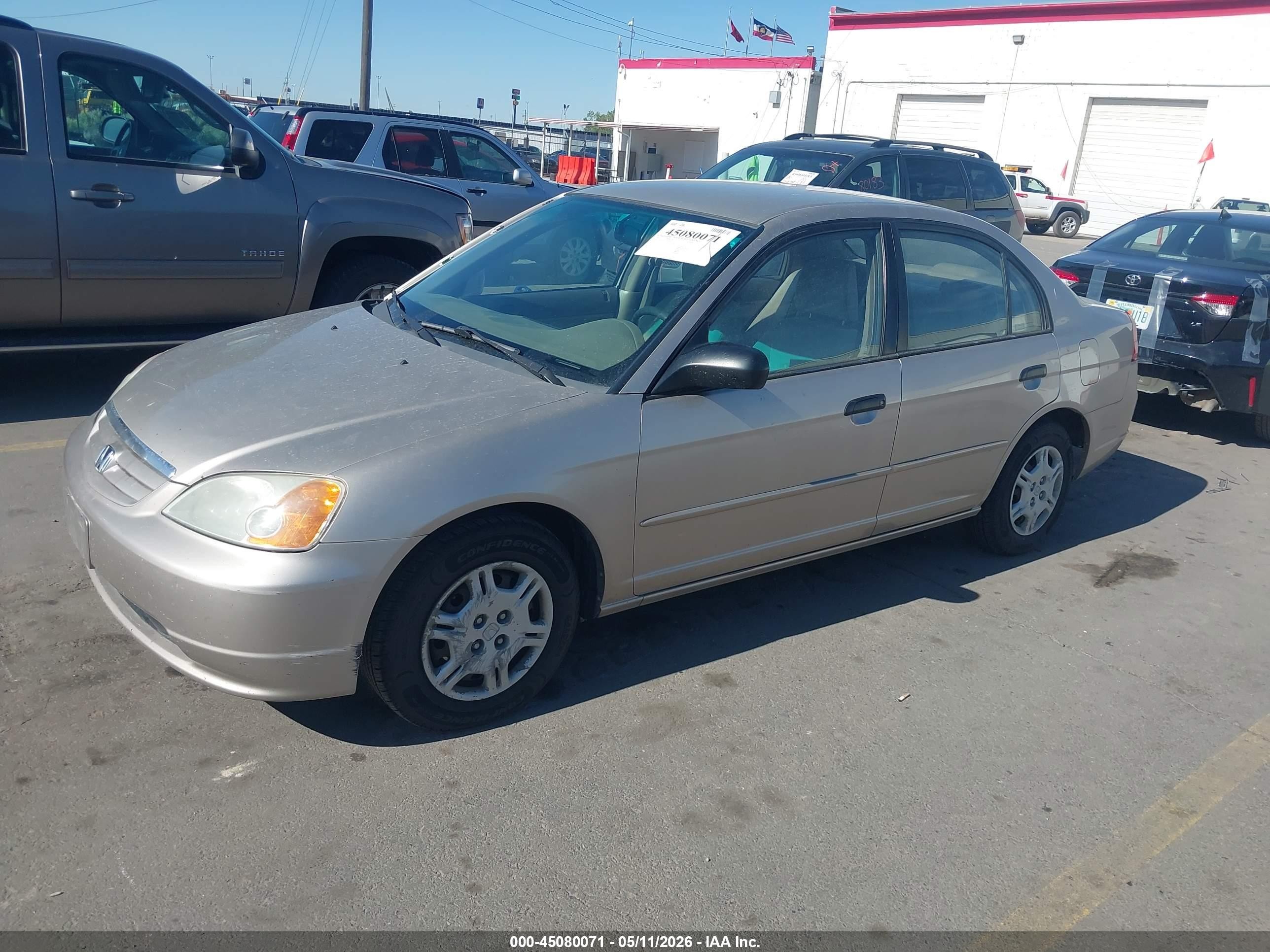 2001 Honda Civic Lx Gold vin: JHMES16591S005369