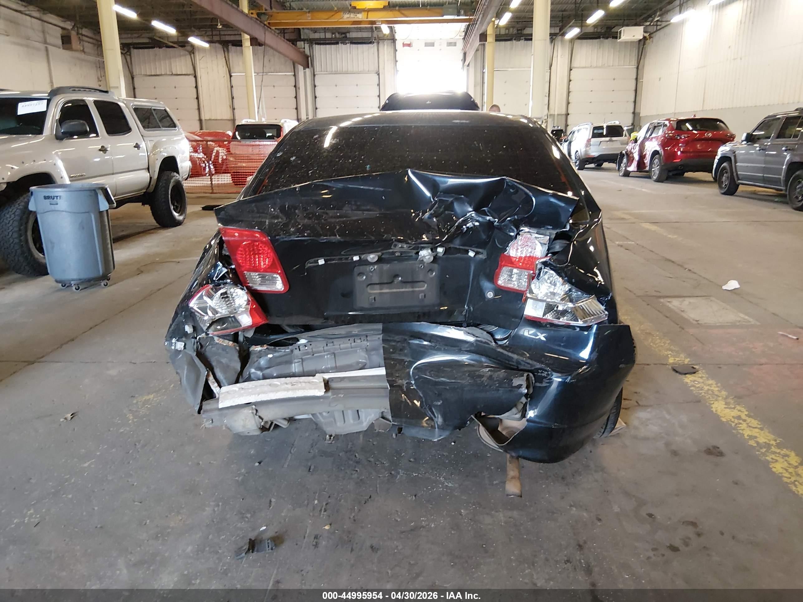 2004 Honda Civic Lx Black vin: JHMES16594S000807