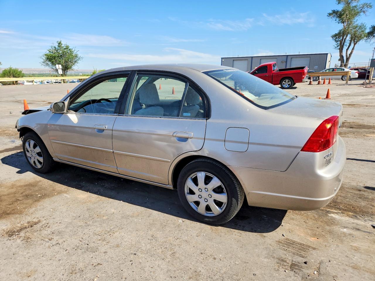 2001 Honda Civic Ex Gold vin: JHMES26721S005852
