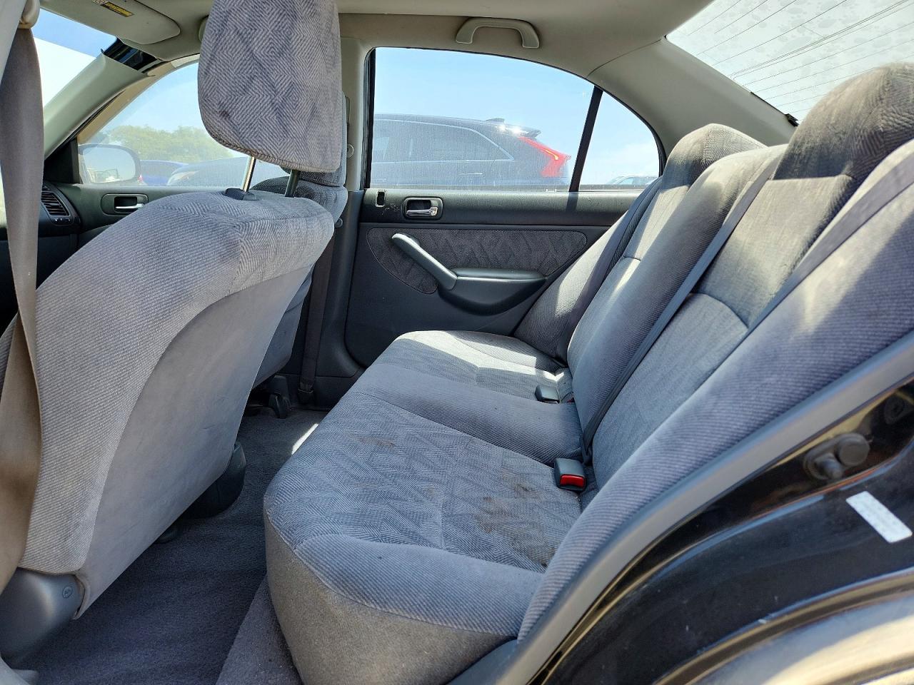 2002 Honda Civic Ex Черный vin: JHMES26752S000727