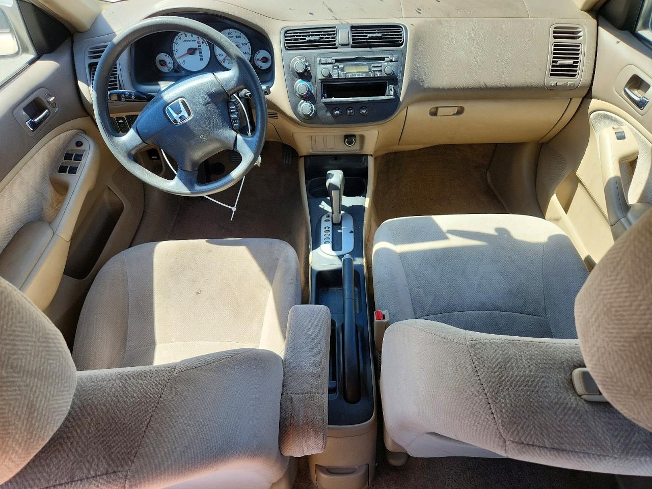 2002 Honda Civic Ex Tan vin: JHMES26772S003855