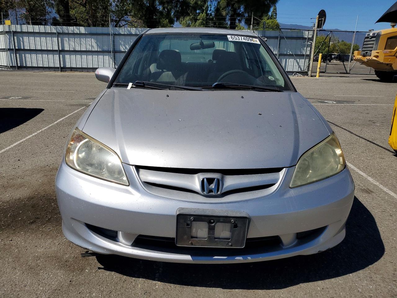 2004 Honda Civic Ex Silver vin: JHMES26784S002183