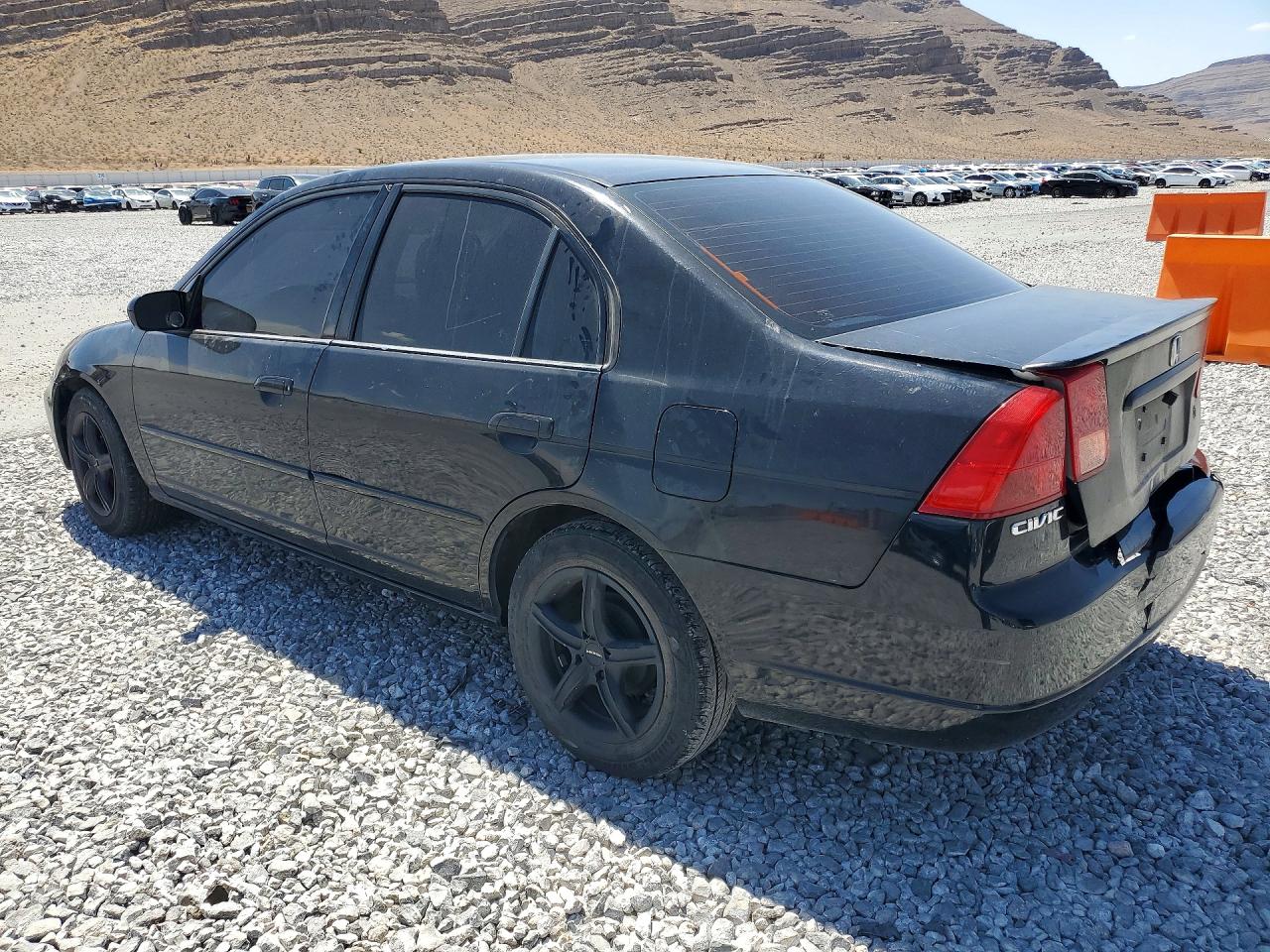 2002 Honda Civic Ex Black vin: JHMES26792S002416