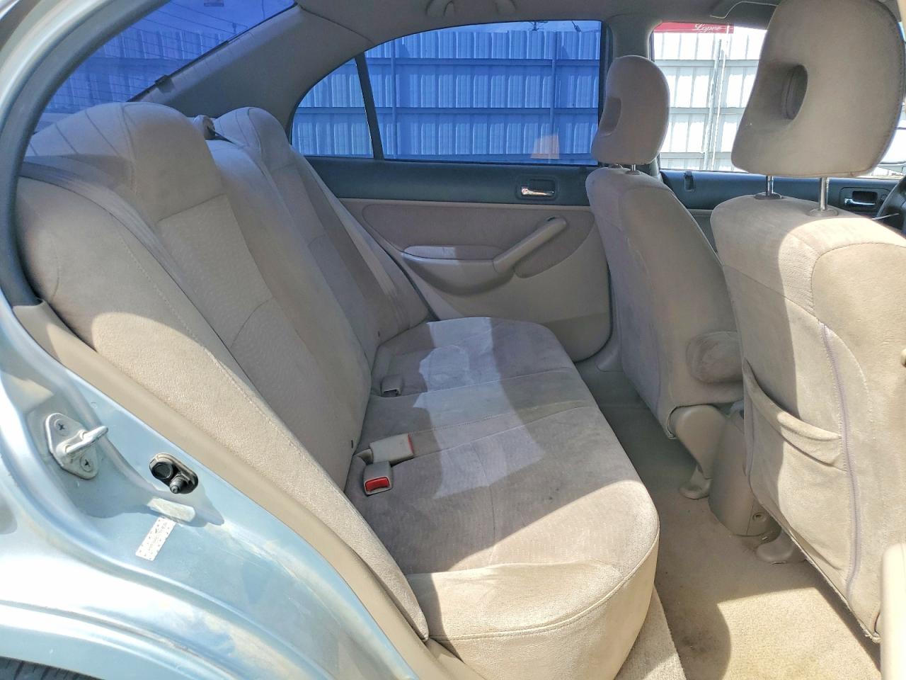 2003 Honda Civic Hybrid Teal vin: JHMES95633S008084