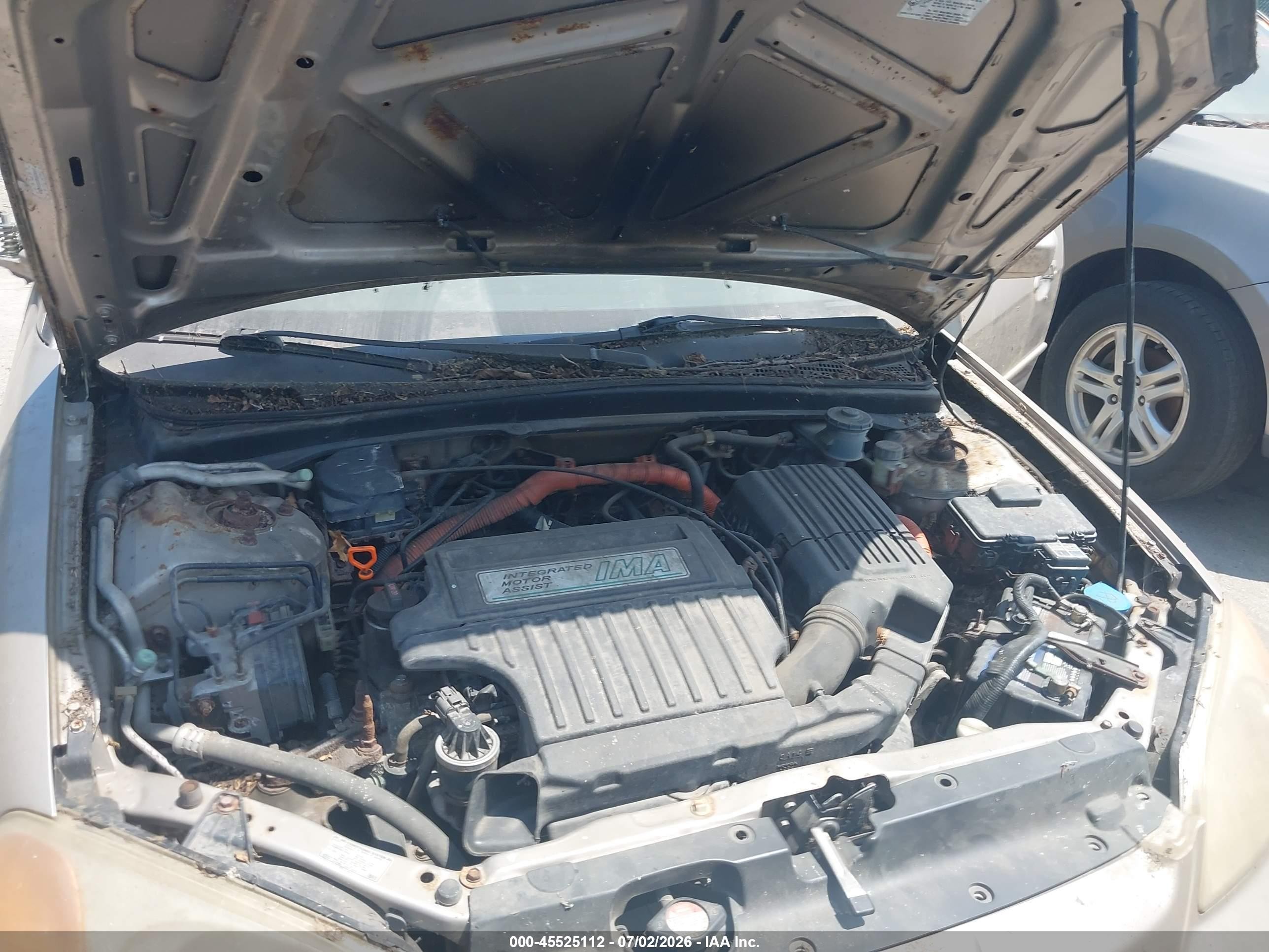2003 Honda Civic Hybrid Gold vin: JHMES95653S007406