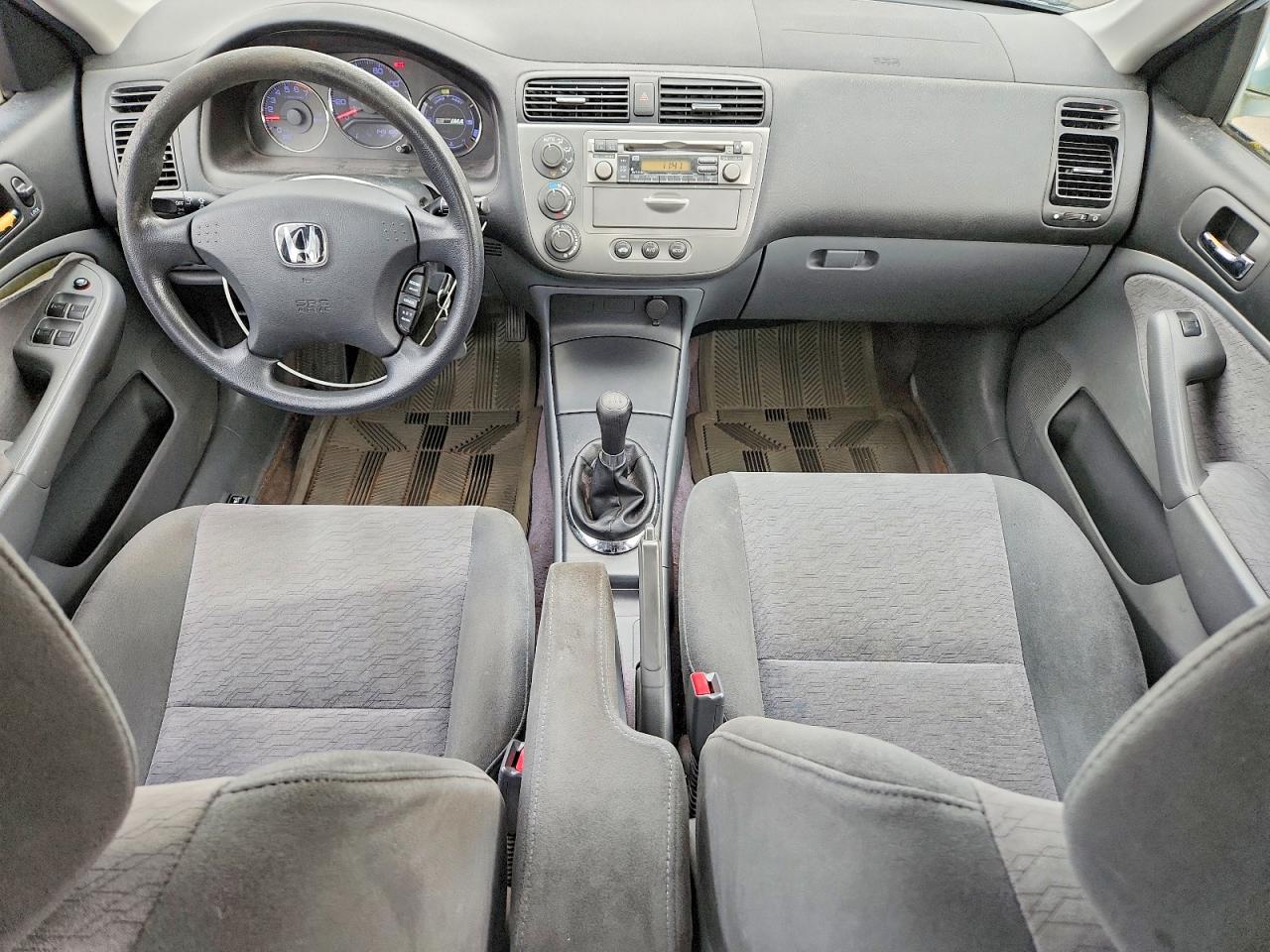 2004 Honda Civic Hybrid Teal vin: JHMES95664S000630