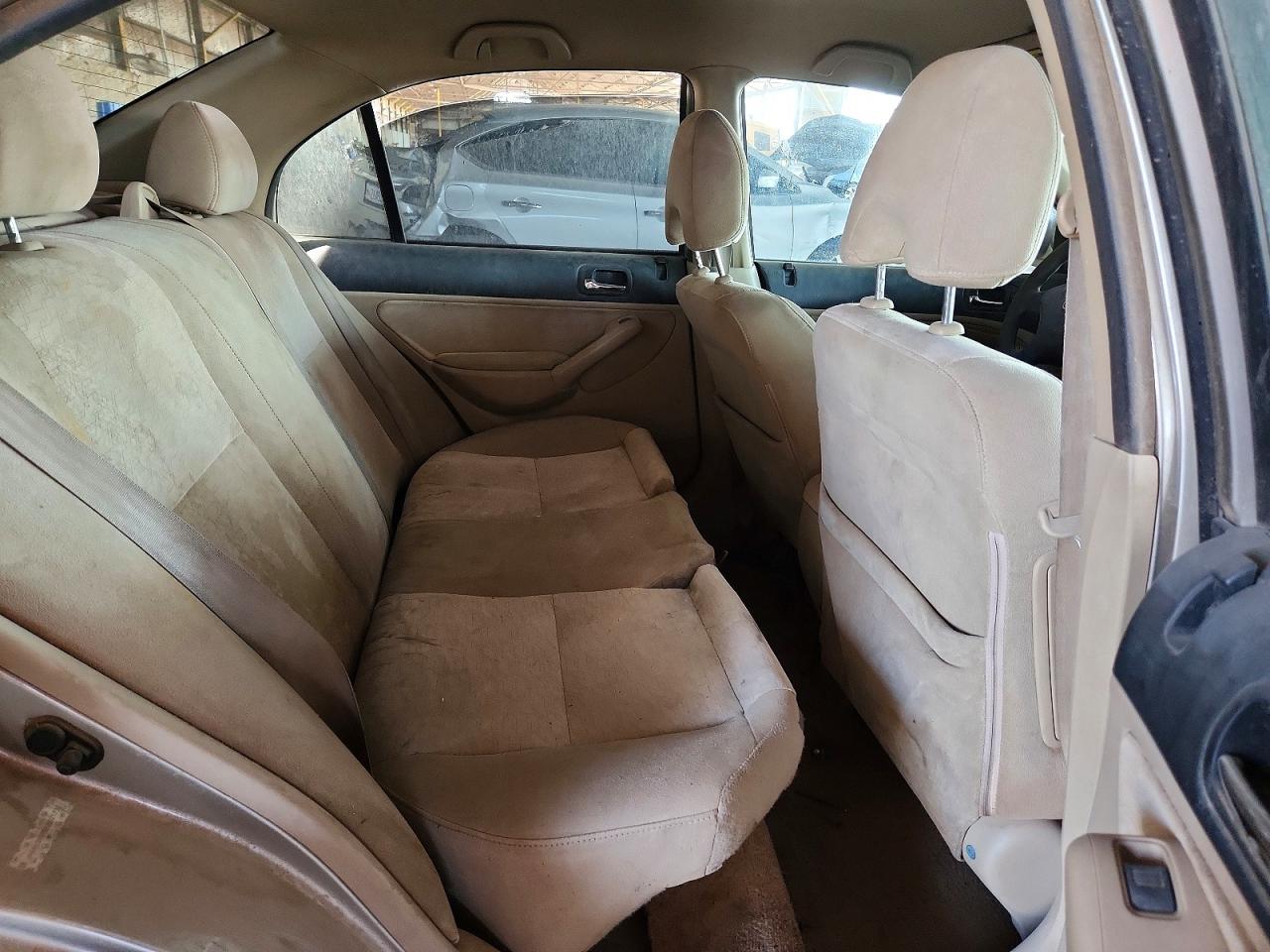 2005 Honda Civic Hybrid Желто-коричневый vin: JHMES95685S021738