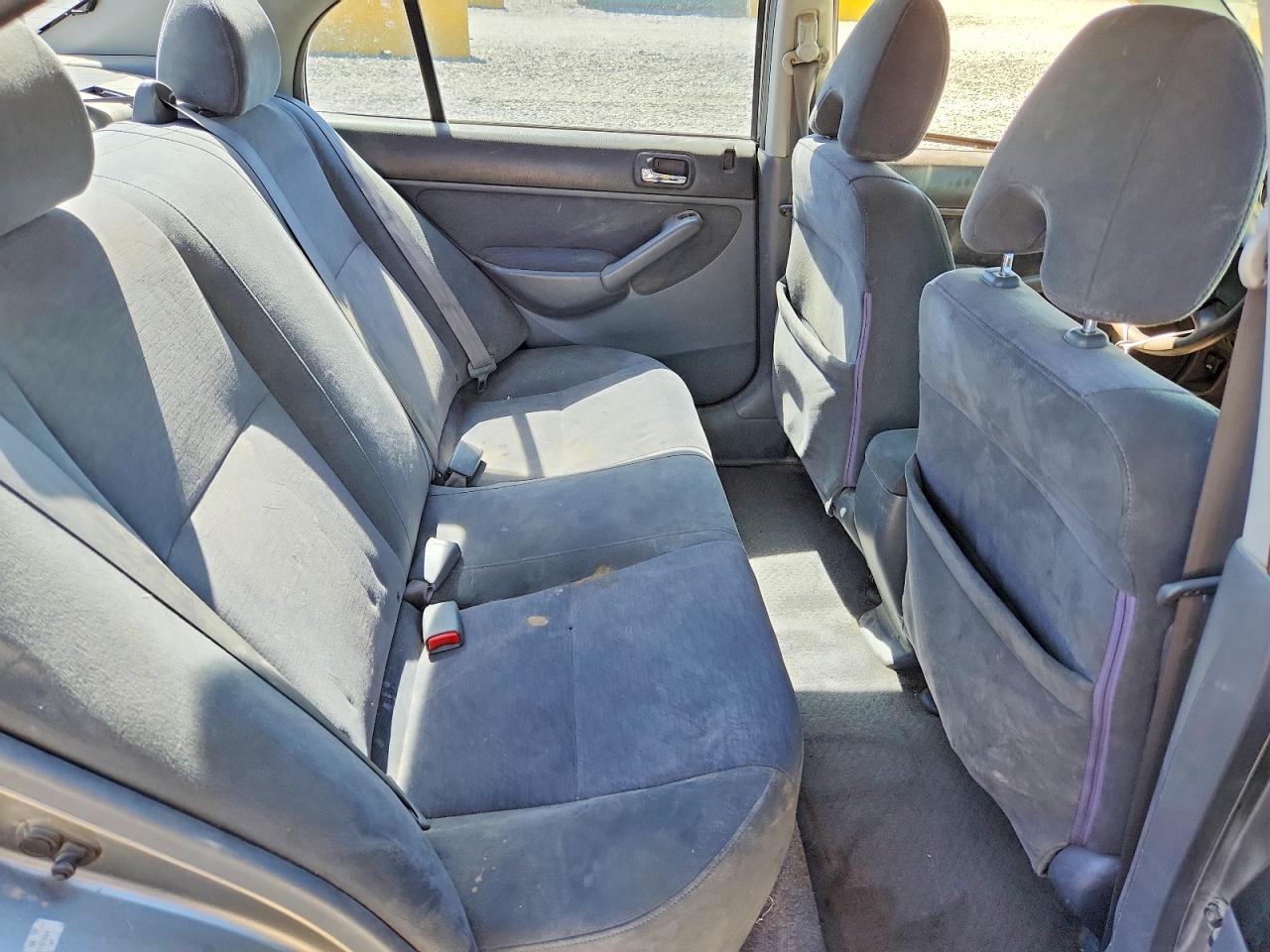 2005 Honda Civic Hybrid Gray vin: JHMES956X5S016394