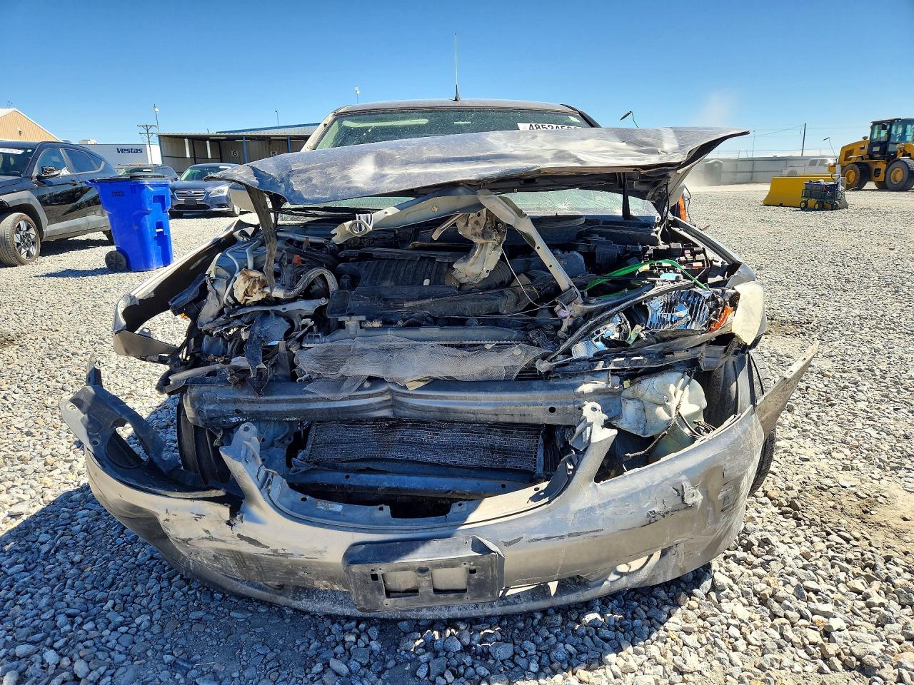 2005 Honda Civic Hybrid Gray vin: JHMES956X5S016394