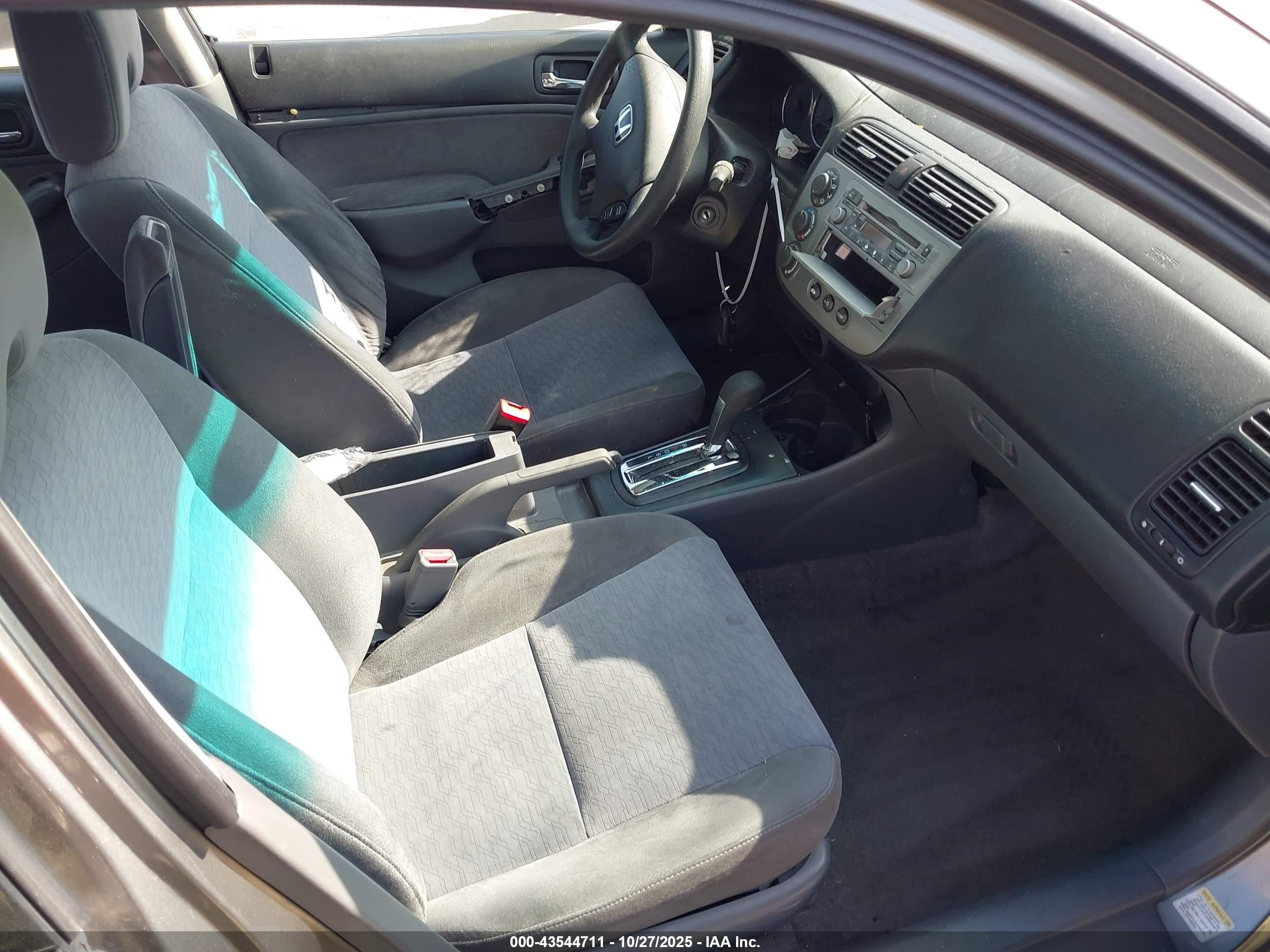 2004 Honda Civic Hybrid Серебряный vin: JHMES96604S022802