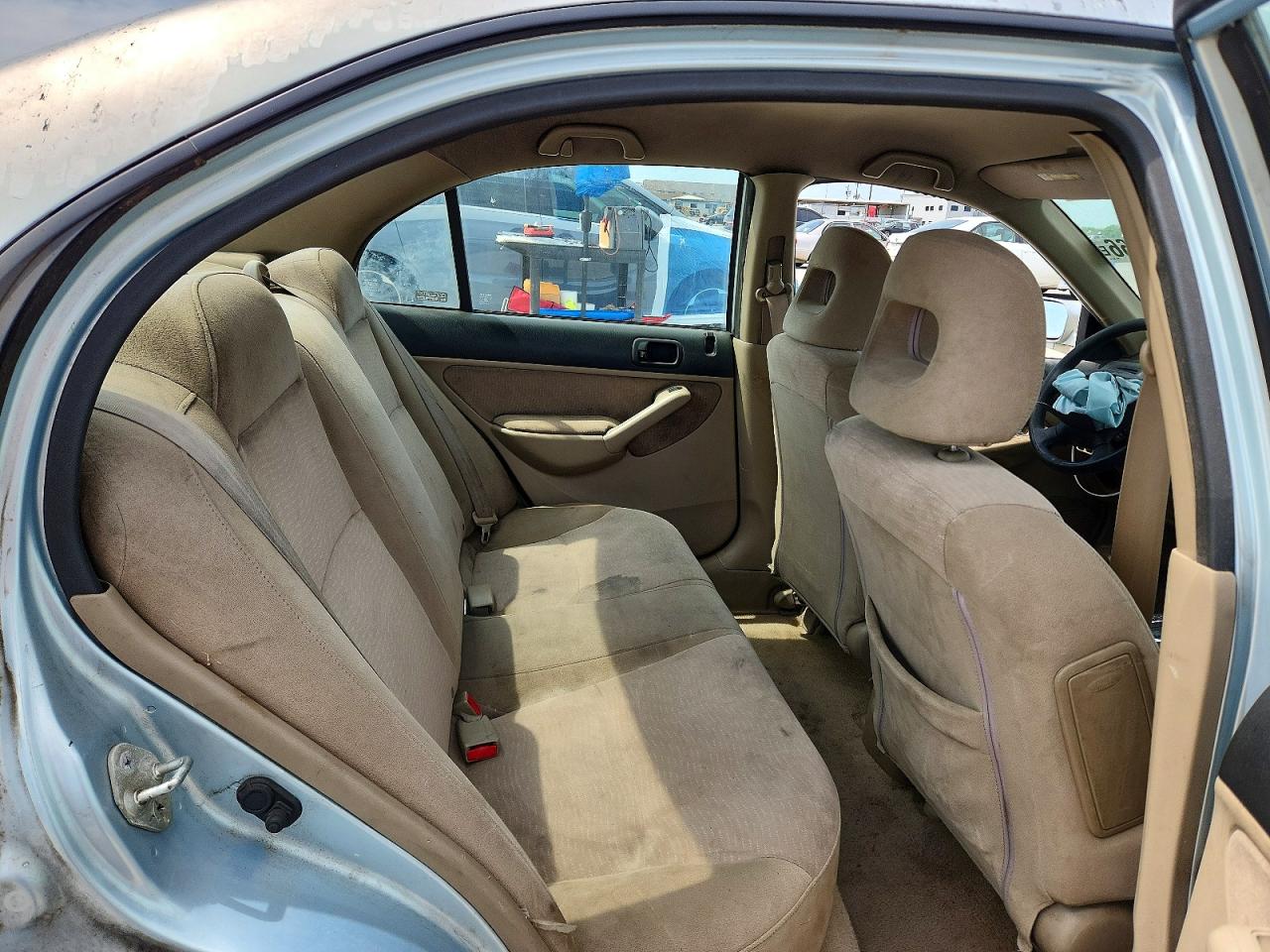 2003 Honda Civic Hybrid Silver vin: JHMES96613S022256
