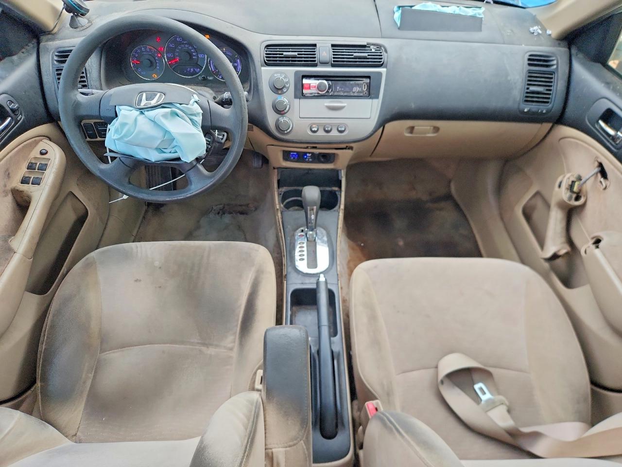 2003 Honda Civic Hybrid Silver vin: JHMES96613S022256