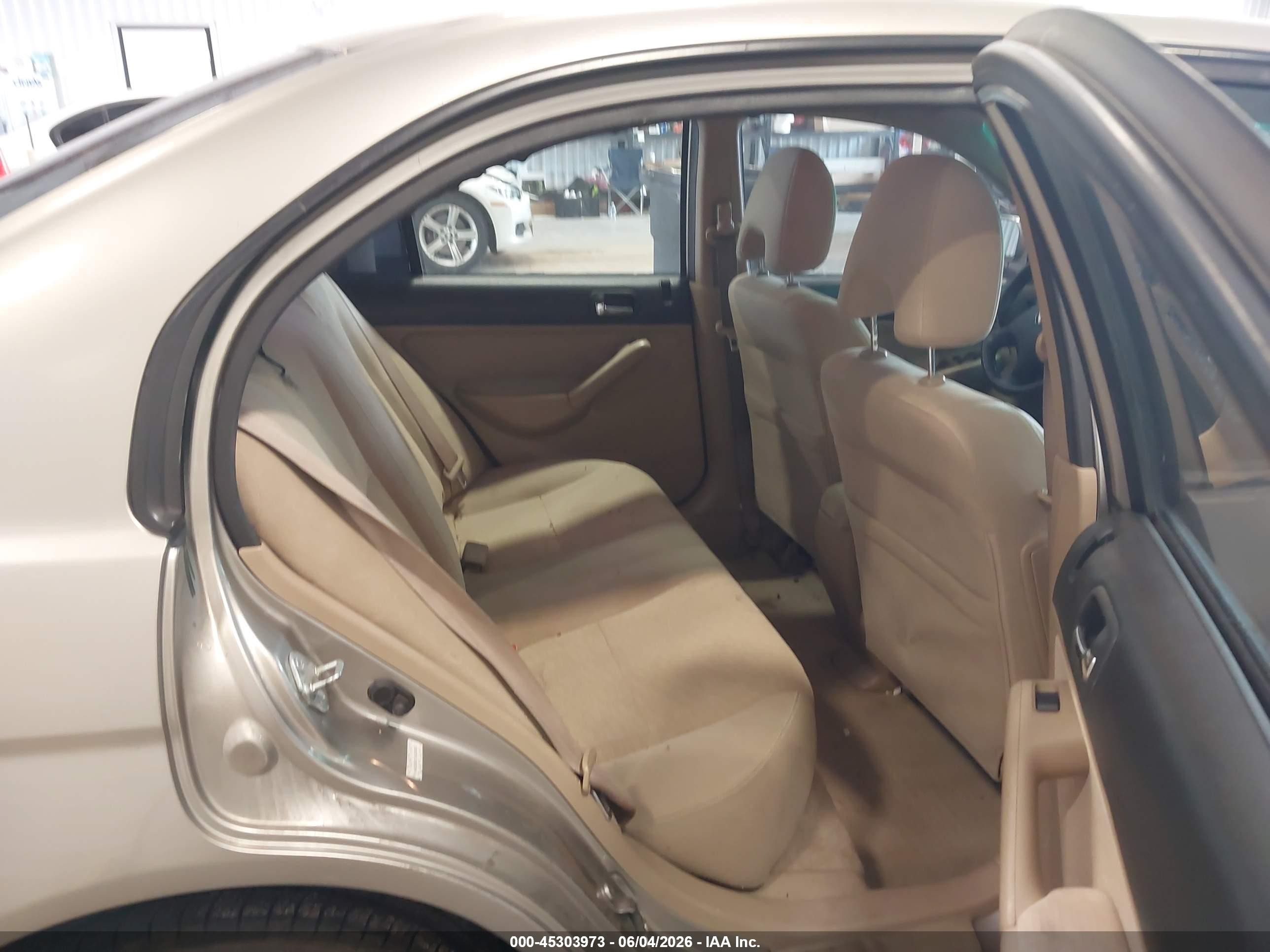 2005 Honda Civic Hybrid   Желто-коричневый vin: JHMES96615S000602