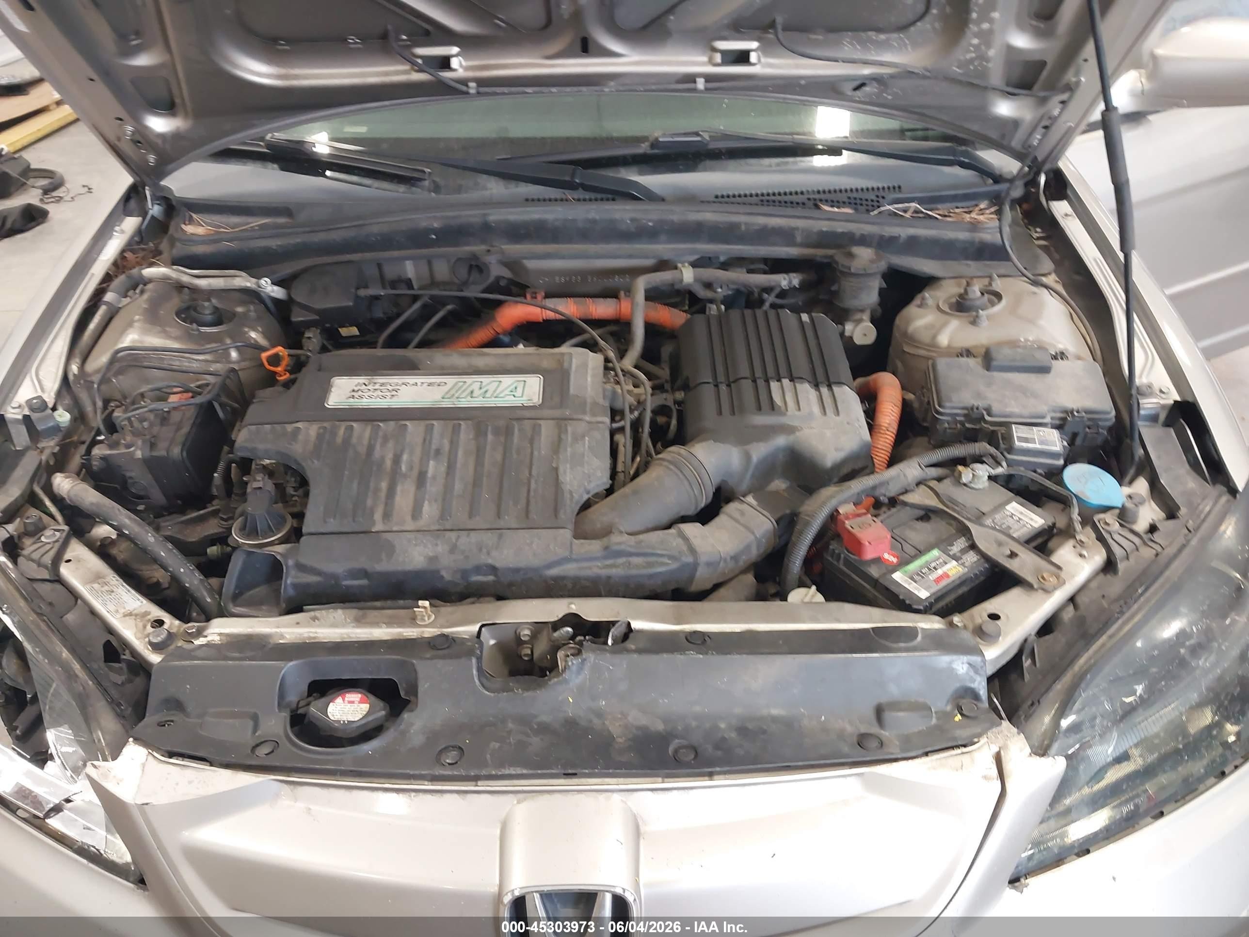 2005 Honda Civic Hybrid   Желто-коричневый vin: JHMES96615S000602