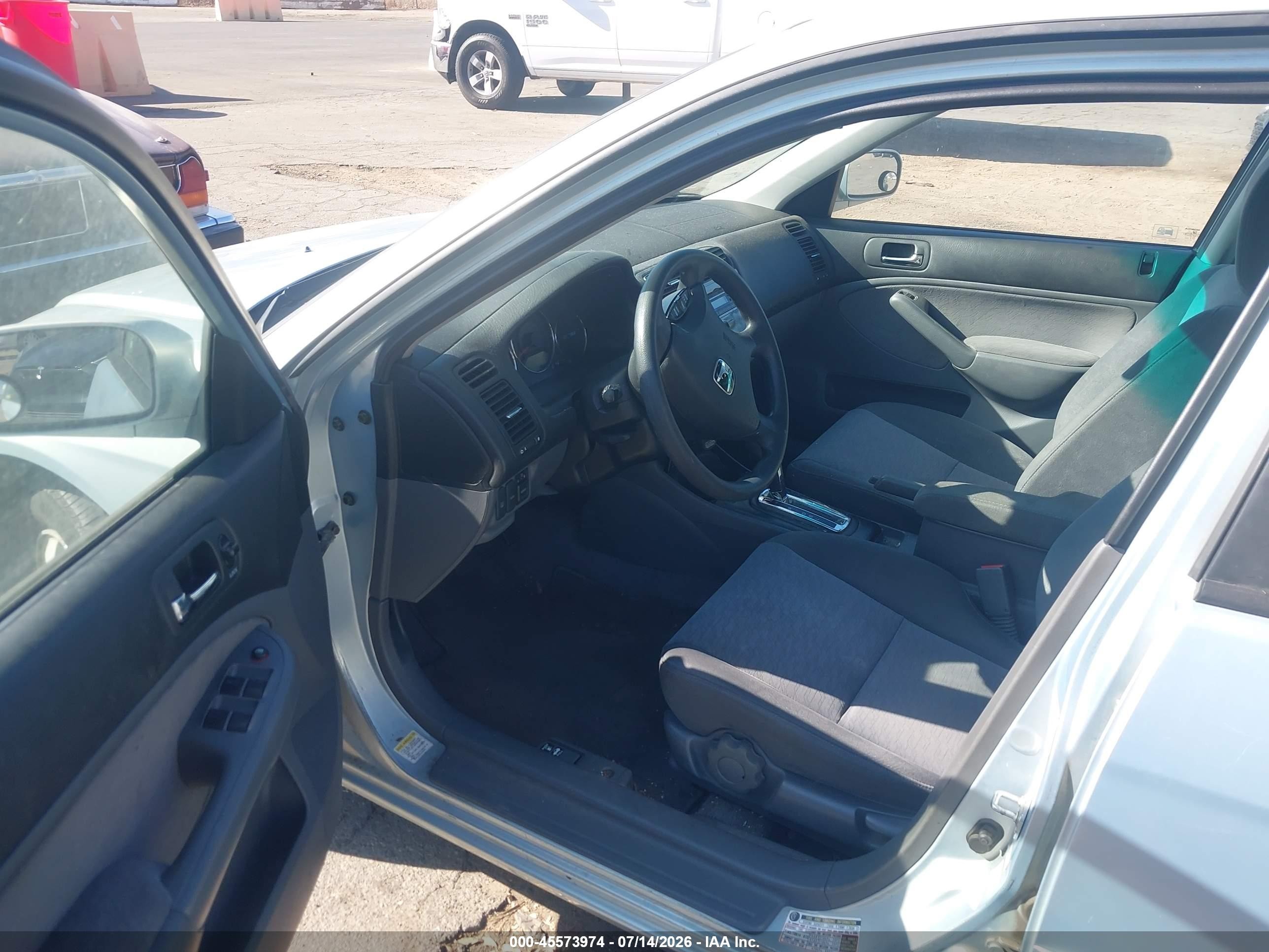 2005 Honda Civic Hybrid   Blue vin: JHMES96615S009008