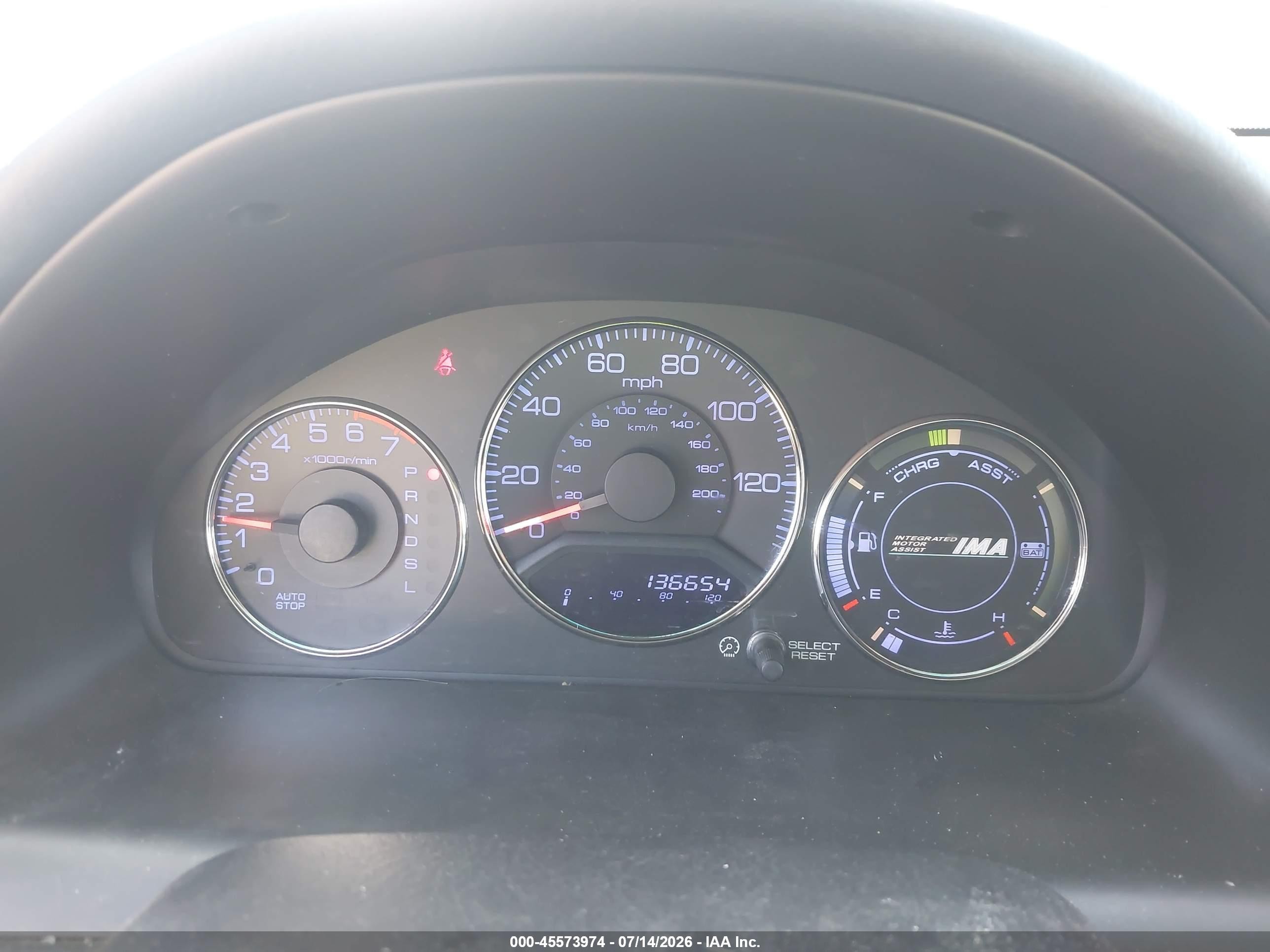 2005 Honda Civic Hybrid   Blue vin: JHMES96615S009008