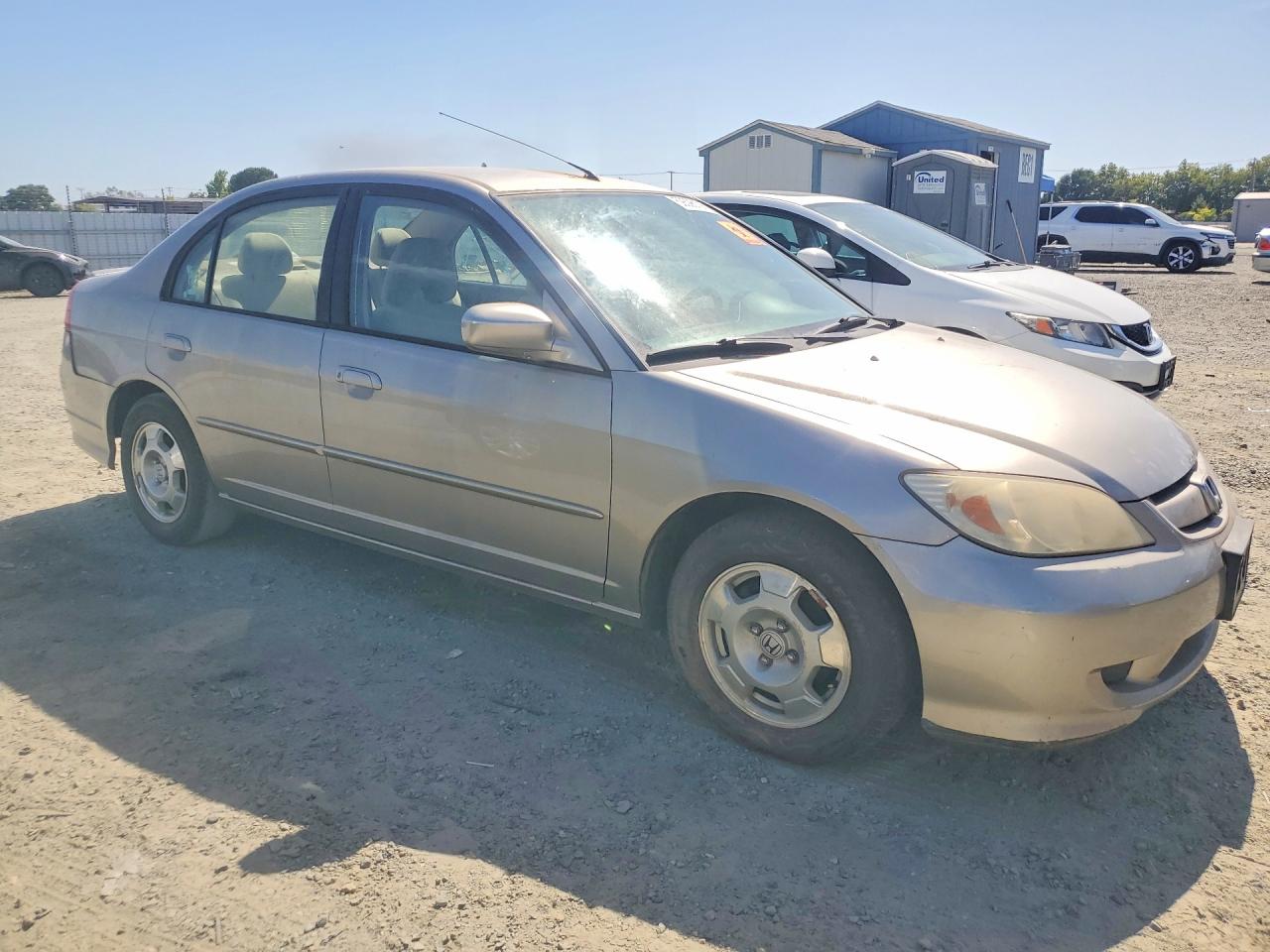 2005 Honda Civic Hybrid Gold vin: JHMES96615S021840