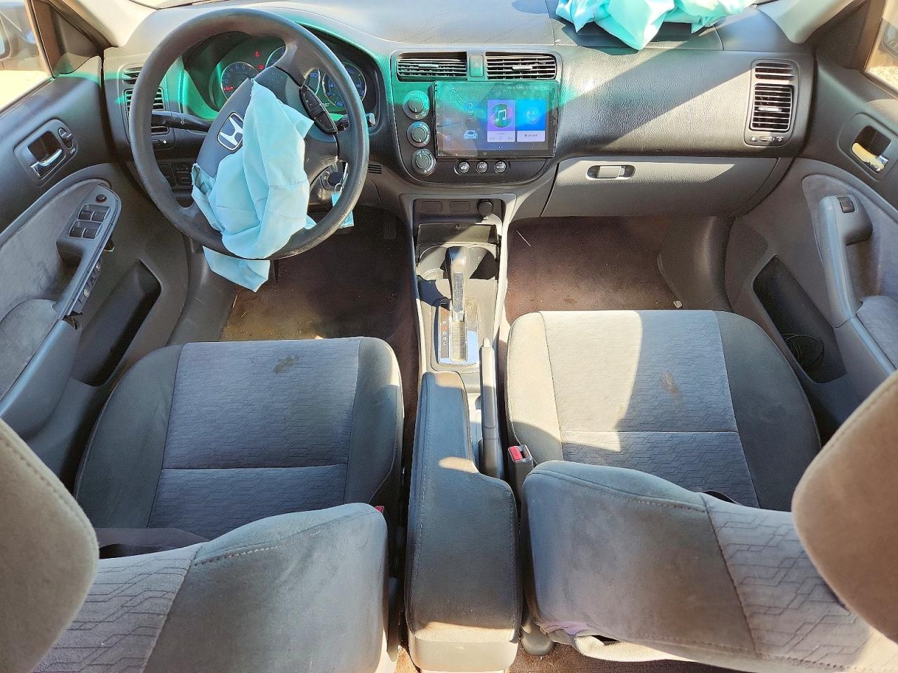 2004 Honda Civic Hybrid Silver vin: JHMES96624S008268