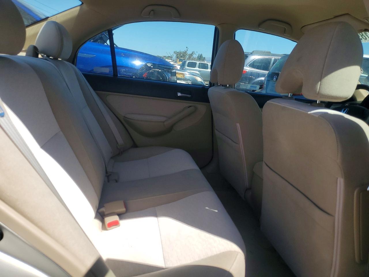 2005 Honda Civic Hybrid Серый vin: JHMES96645S014865