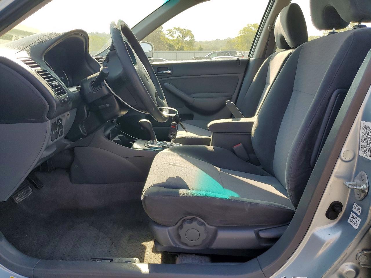 2005 Honda Civic Hybrid Blue vin: JHMES96655S011909