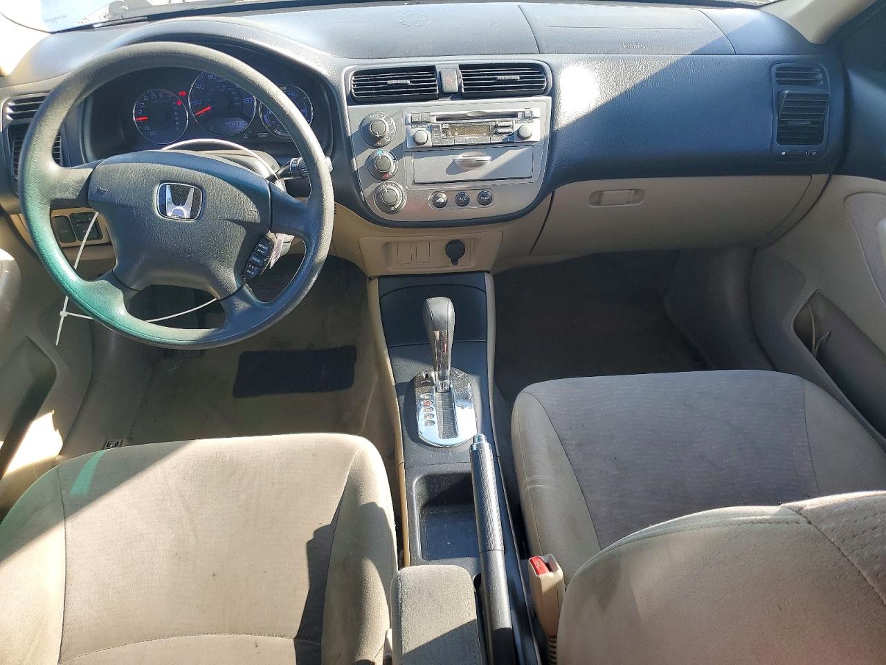 2003 Honda Civic Hybrid Синий vin: JHMES96673S013447
