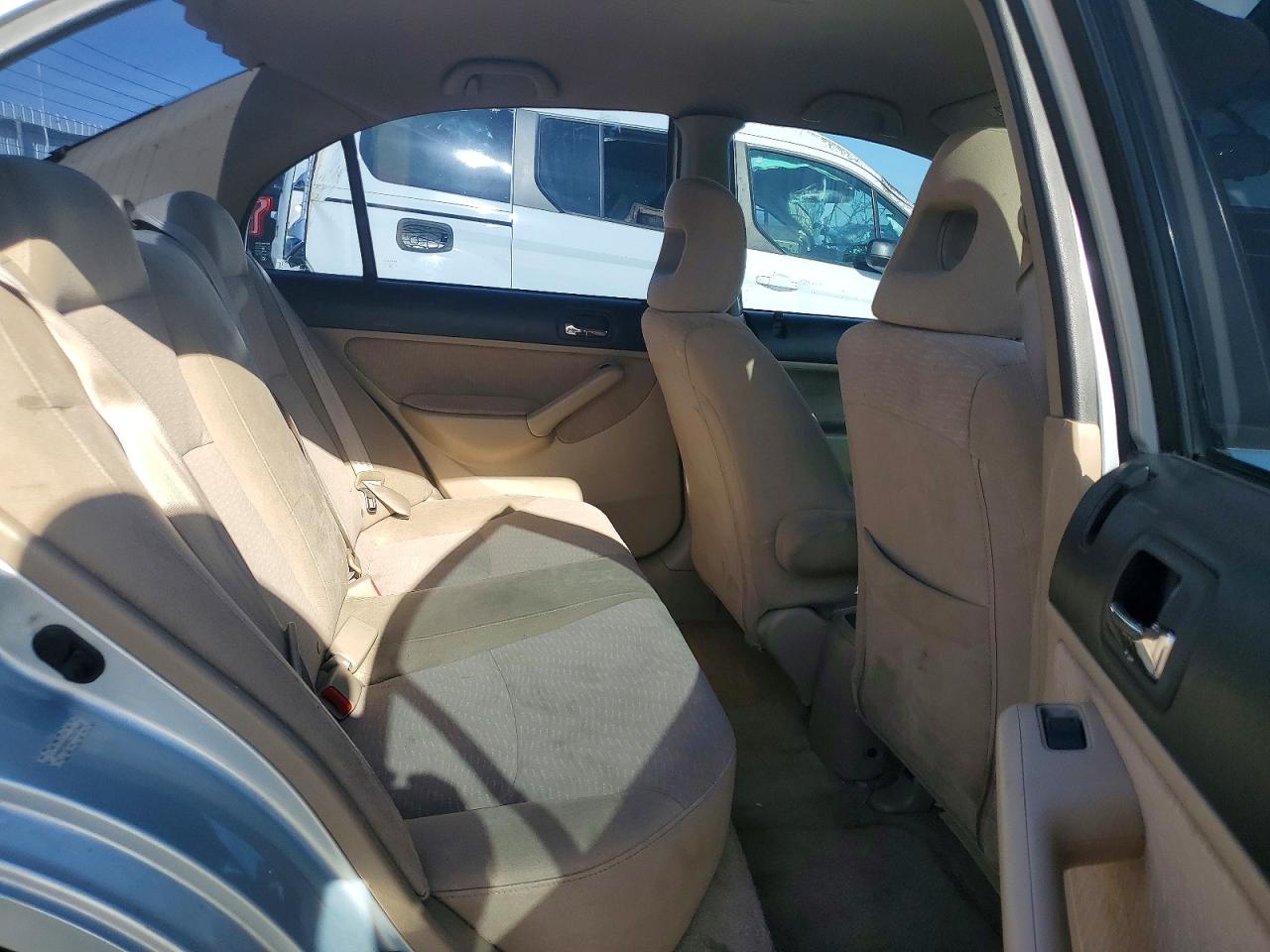 2003 Honda Civic Hybrid Синий vin: JHMES96673S013447