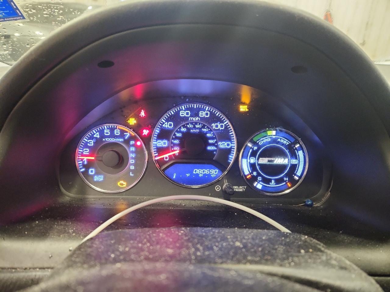 2004 Honda Civic Gray vin: JHMES96674S018701