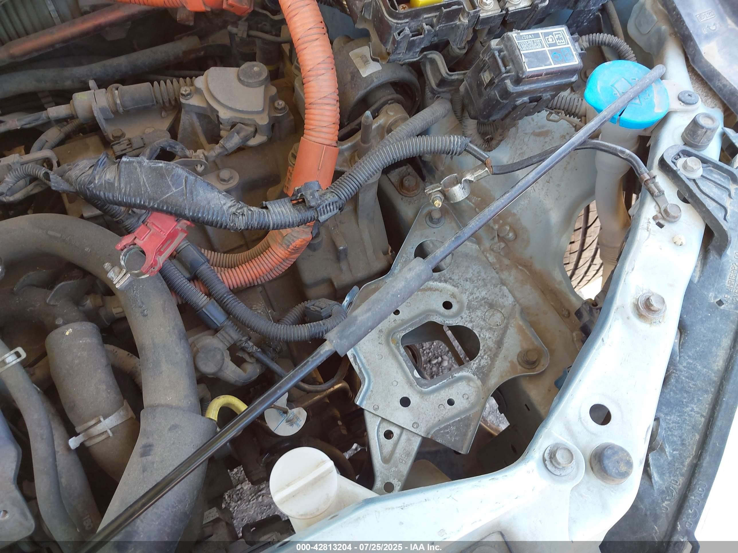 2005 Honda Civic Hybrid Серебряный vin: JHMES96685S006056