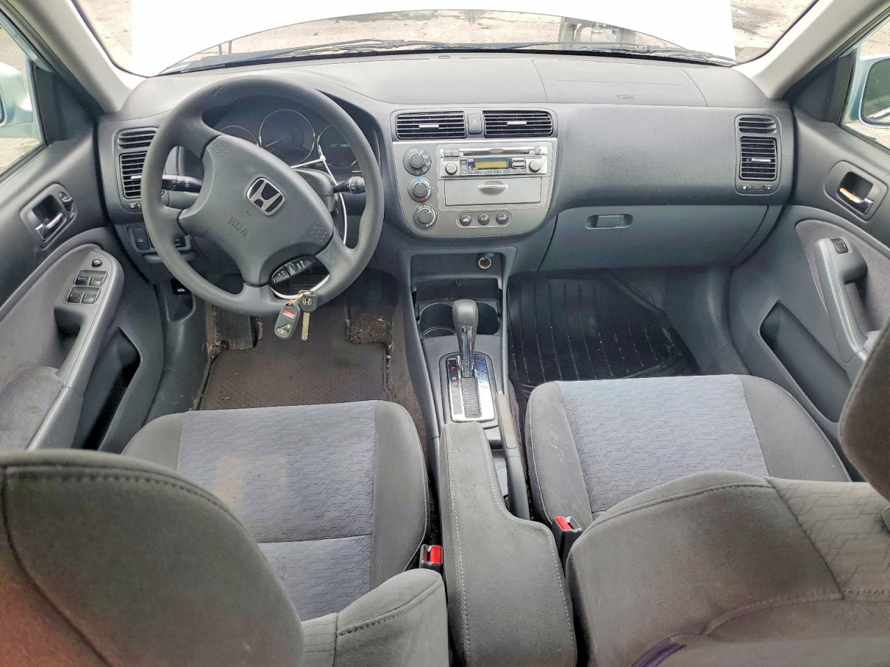 2005 Honda Civic Hybrid Blue vin: JHMES96695S005756