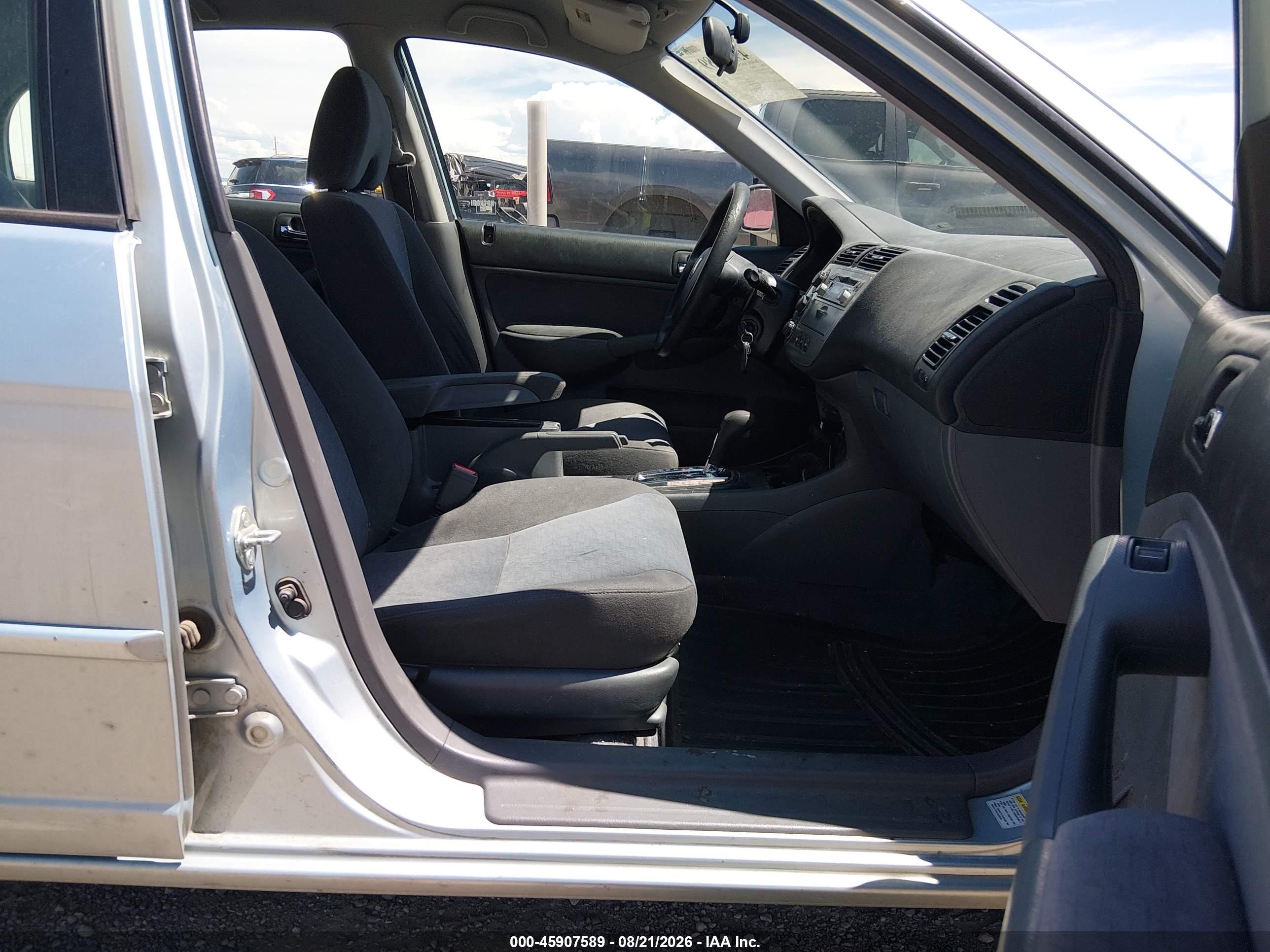 2005 Honda Civic Hybrid   Blue vin: JHMES96695S006177