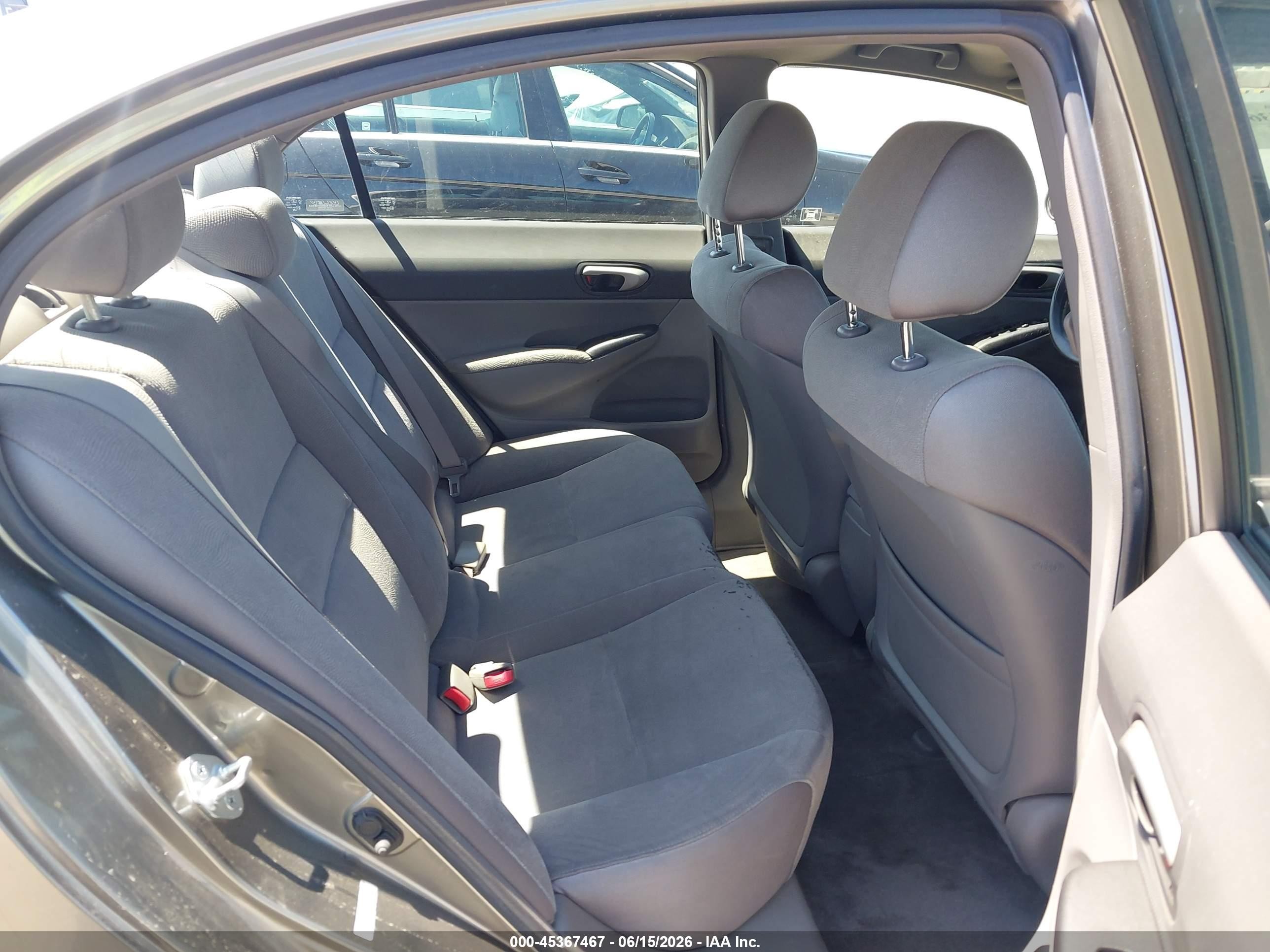 2006 Honda Civic Lx Silver vin: JHMFA16516S010774