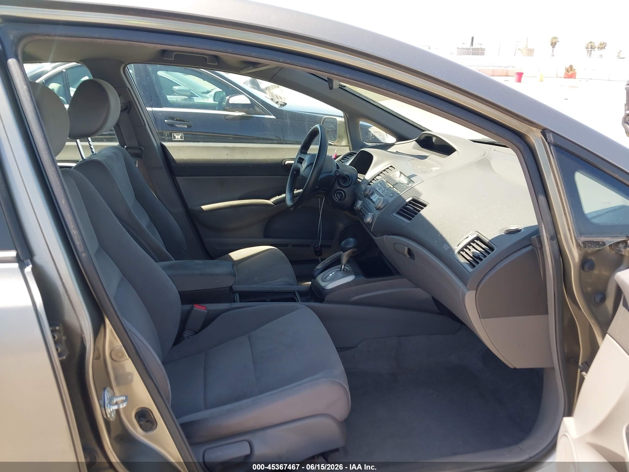 2006 Honda Civic Lx Silver vin: JHMFA16516S010774