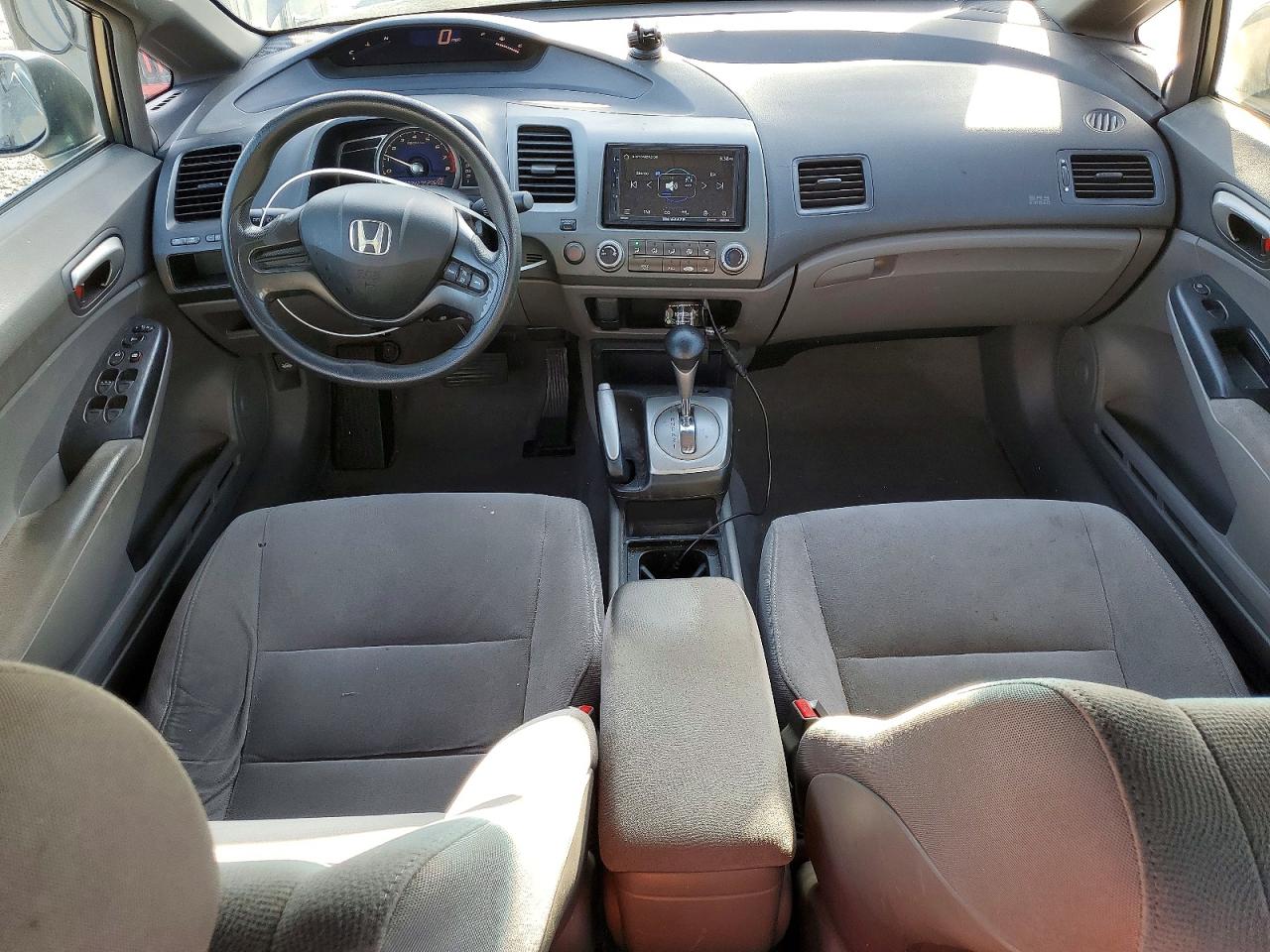 2007 Honda Civic Lx Gray vin: JHMFA16527S008775