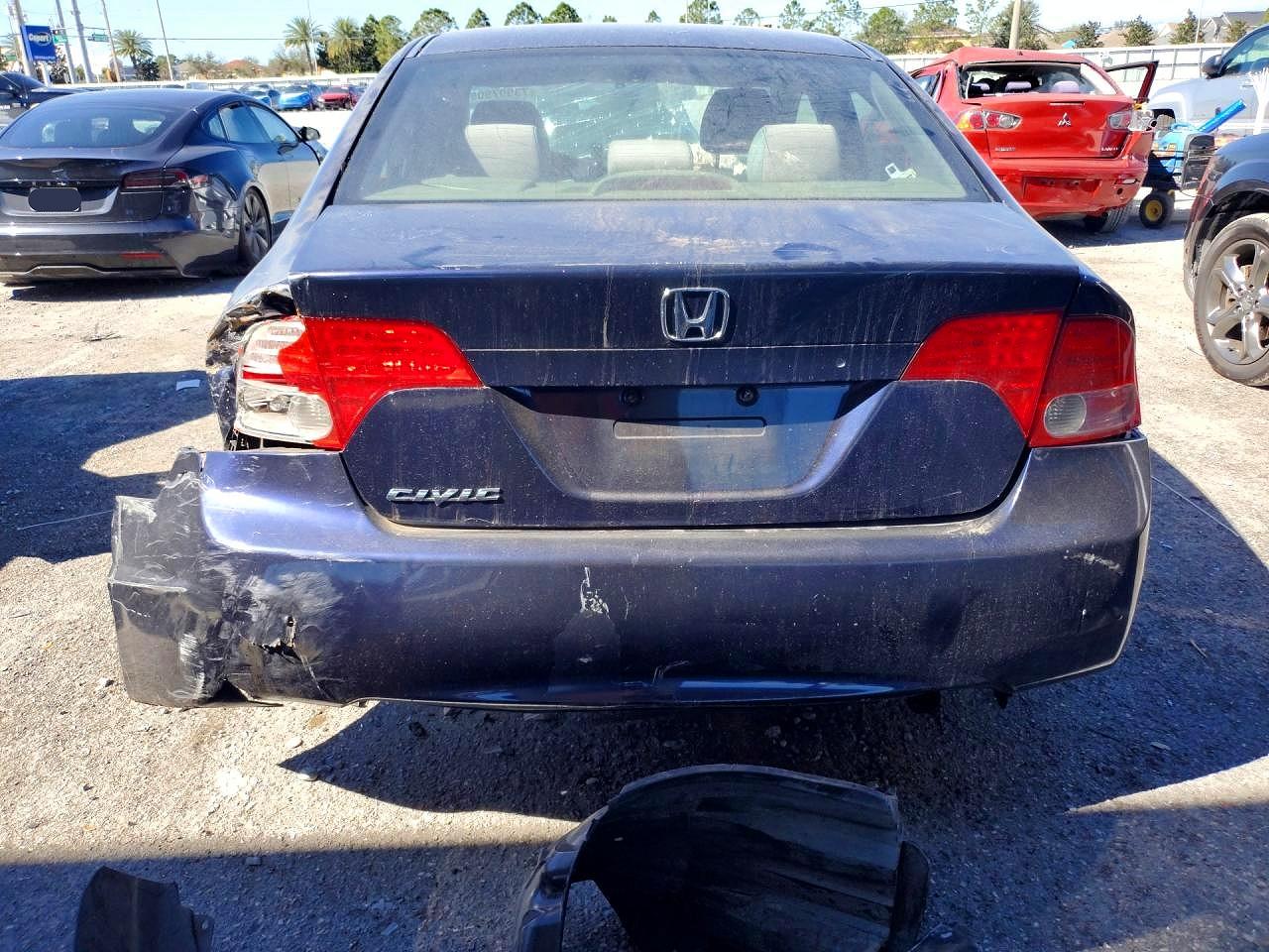 2006 Honda Civic Lx Синий vin: JHMFA16536S000506