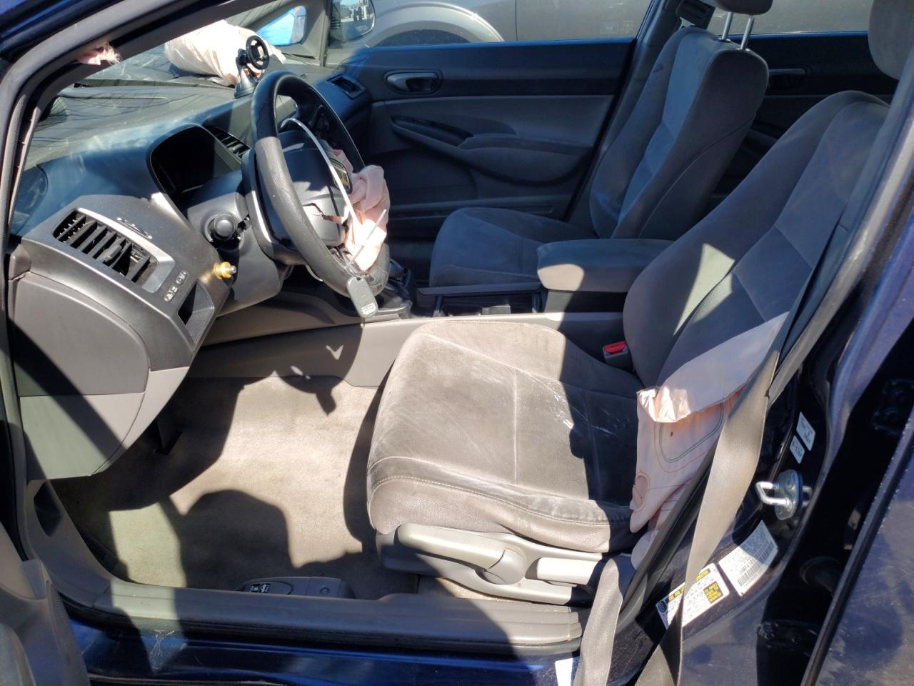 2006 Honda Civic Lx Синий vin: JHMFA16536S000506