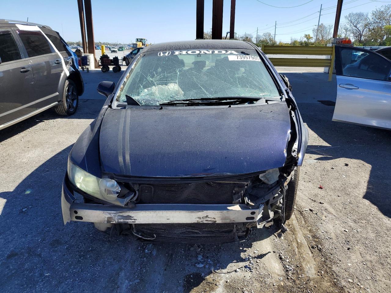 2006 Honda Civic Lx Синий vin: JHMFA16536S000506