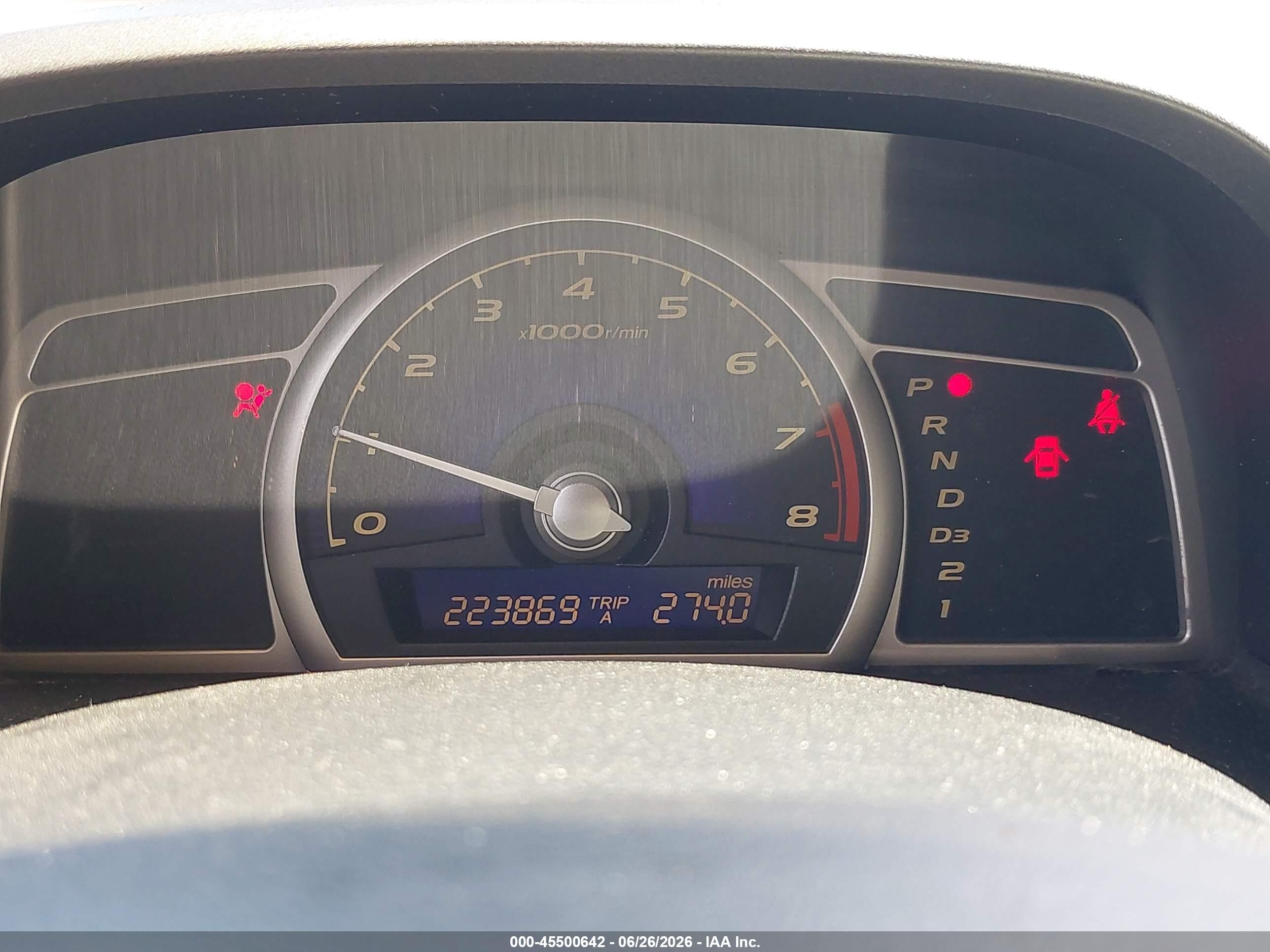 2007 Honda Civic Lx Blue vin: JHMFA16537S006839
