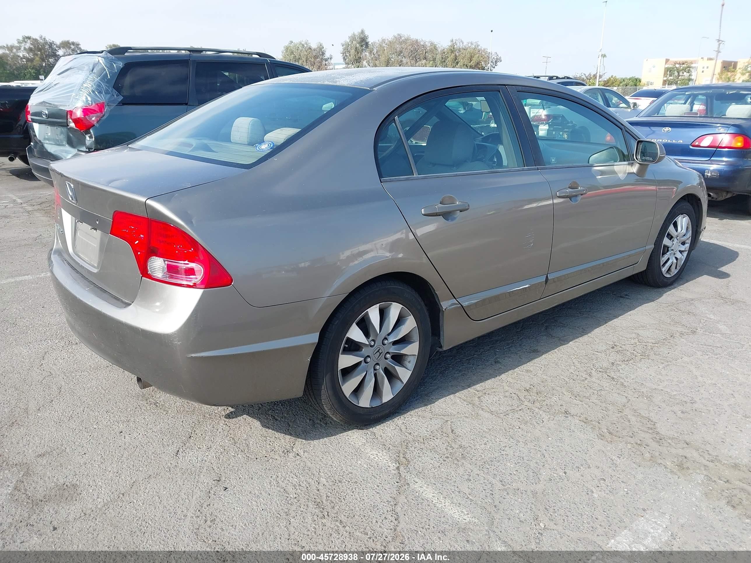 2007 Honda Civic Lx Gold vin: JHMFA16547S008812
