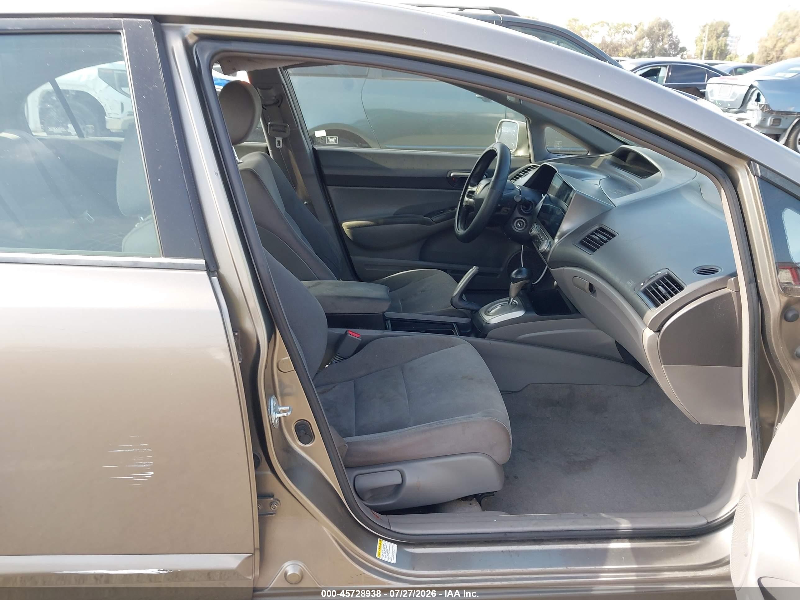 2007 Honda Civic Lx Gold vin: JHMFA16547S008812