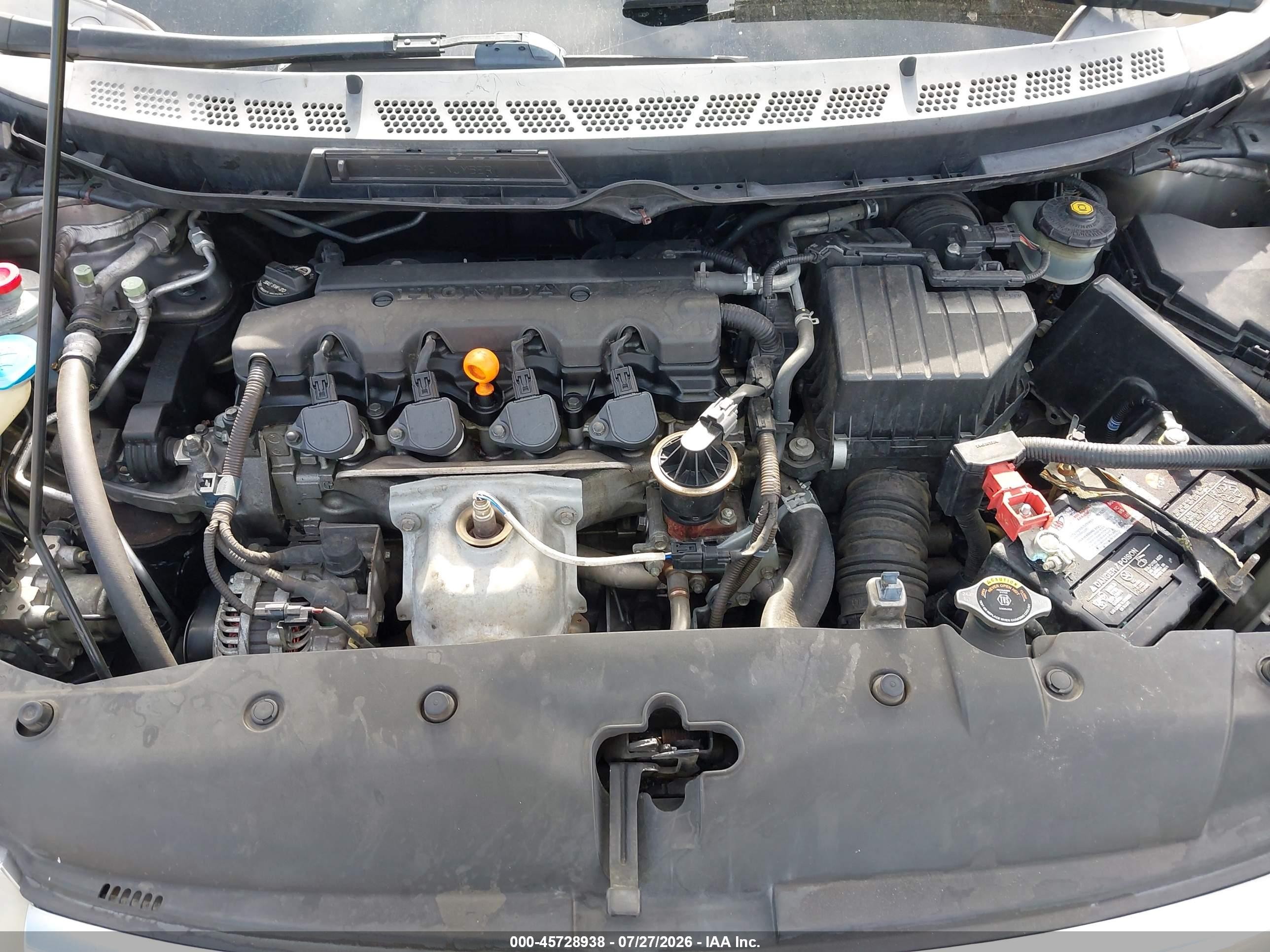 2007 Honda Civic Lx Gold vin: JHMFA16547S008812