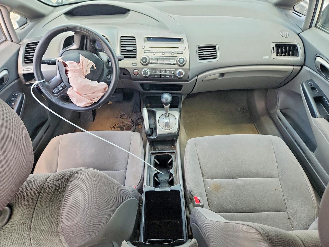2008 Honda Civic Lx Silver vin: JHMFA16548S000355