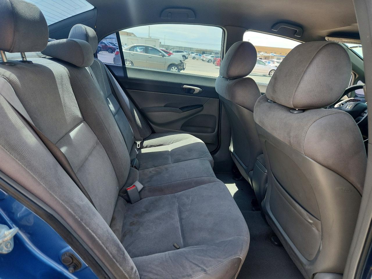 2007 Honda Civic Lx Синий vin: JHMFA16557S007815