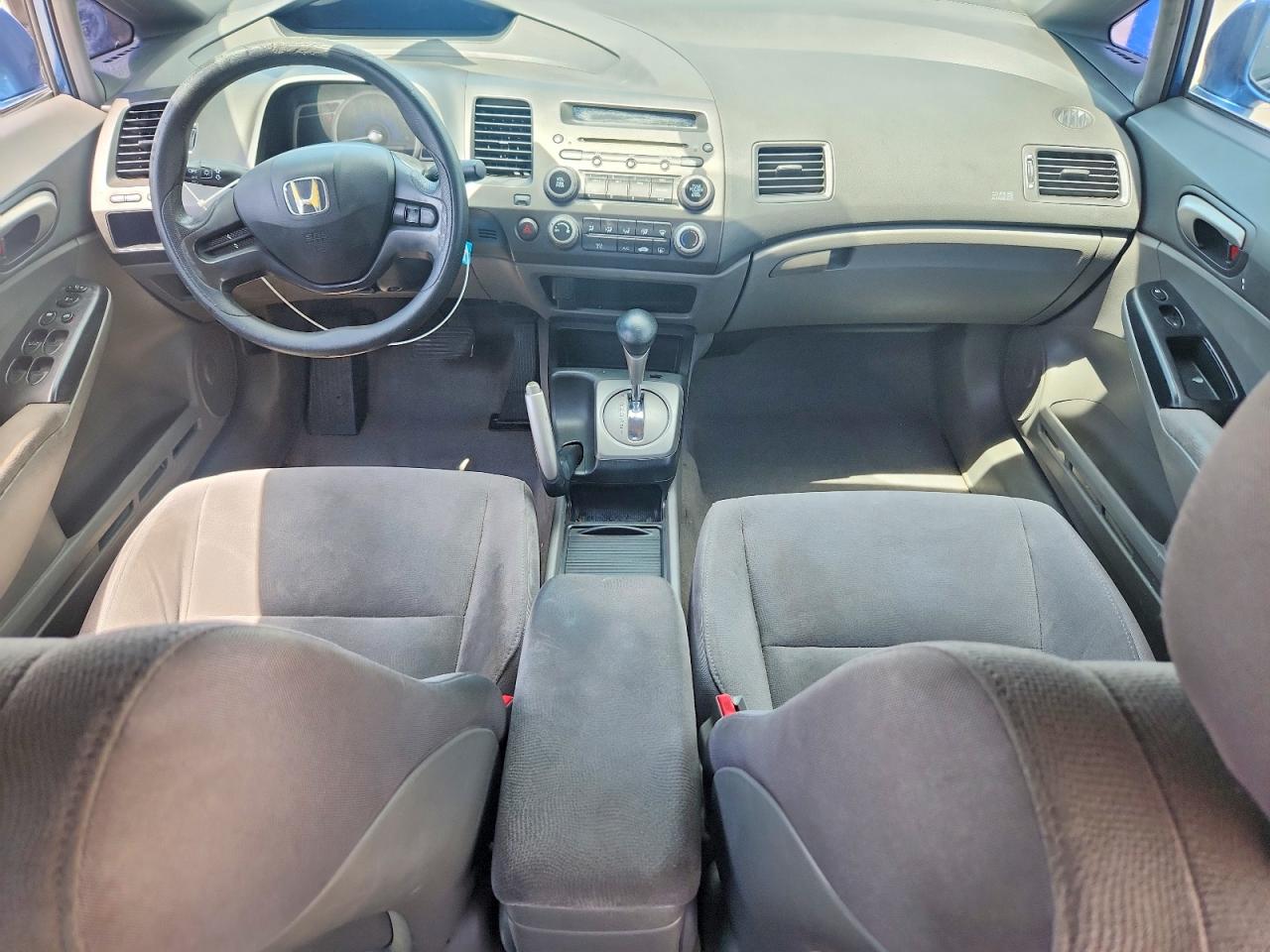2007 Honda Civic Lx Синий vin: JHMFA16557S007815