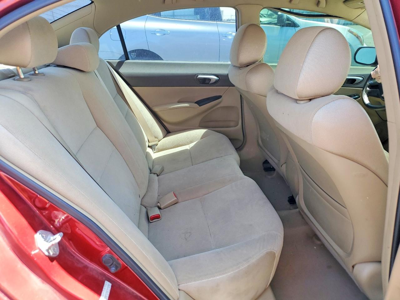 2007 Honda Civic Lx Красный vin: JHMFA16587S000289