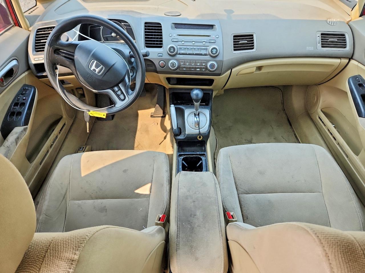 2006 Honda Civic Lx Maroon vin: JHMFA16596S006035