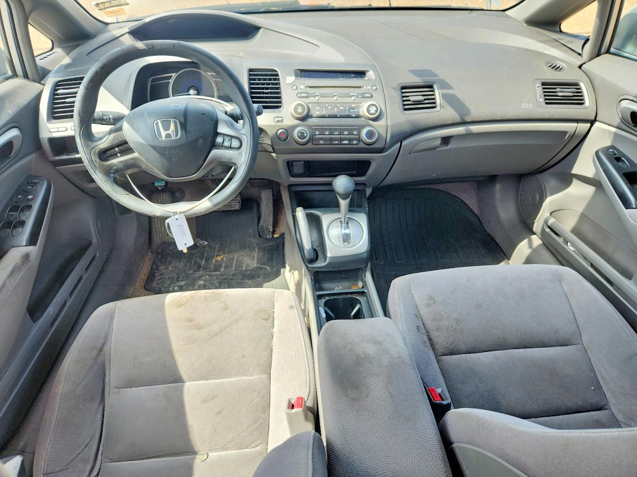 2006 Honda Civic Lx Silver vin: JHMFA16596S009680
