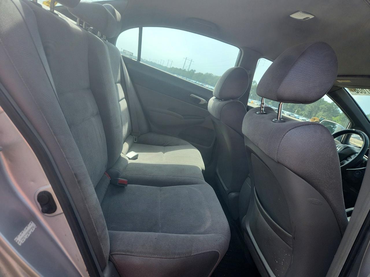 2006 Honda Civic Lx Silver vin: JHMFA16596S009680