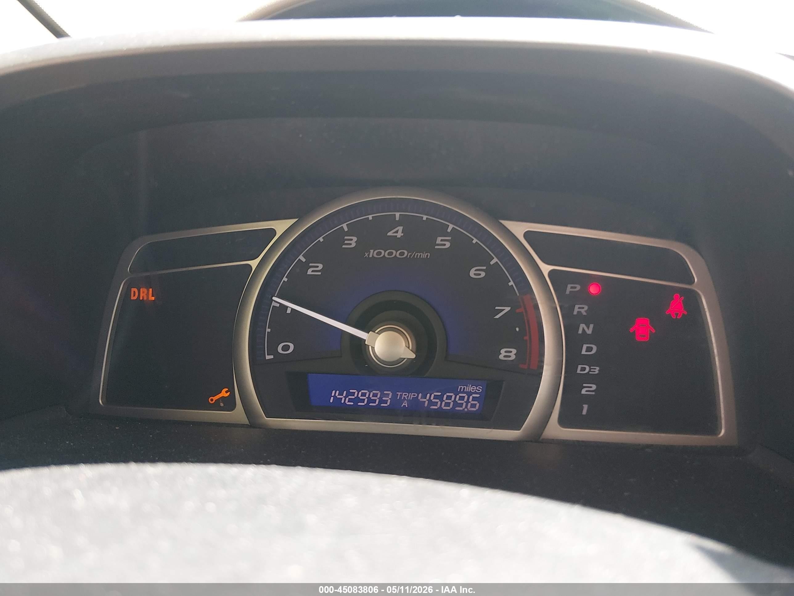 2007 Honda Civic Lx White vin: JHMFA16597S003220
